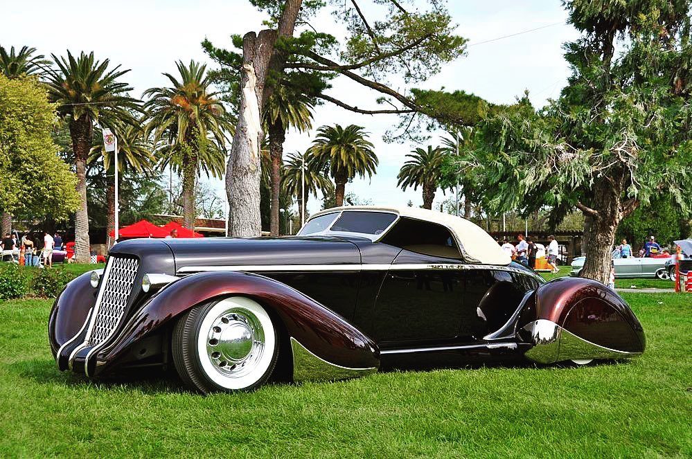 【激レア】HEMISPERES ハーフ カーコート 42(フレンチ ワーク Straton - Auburn Speedster 1936 