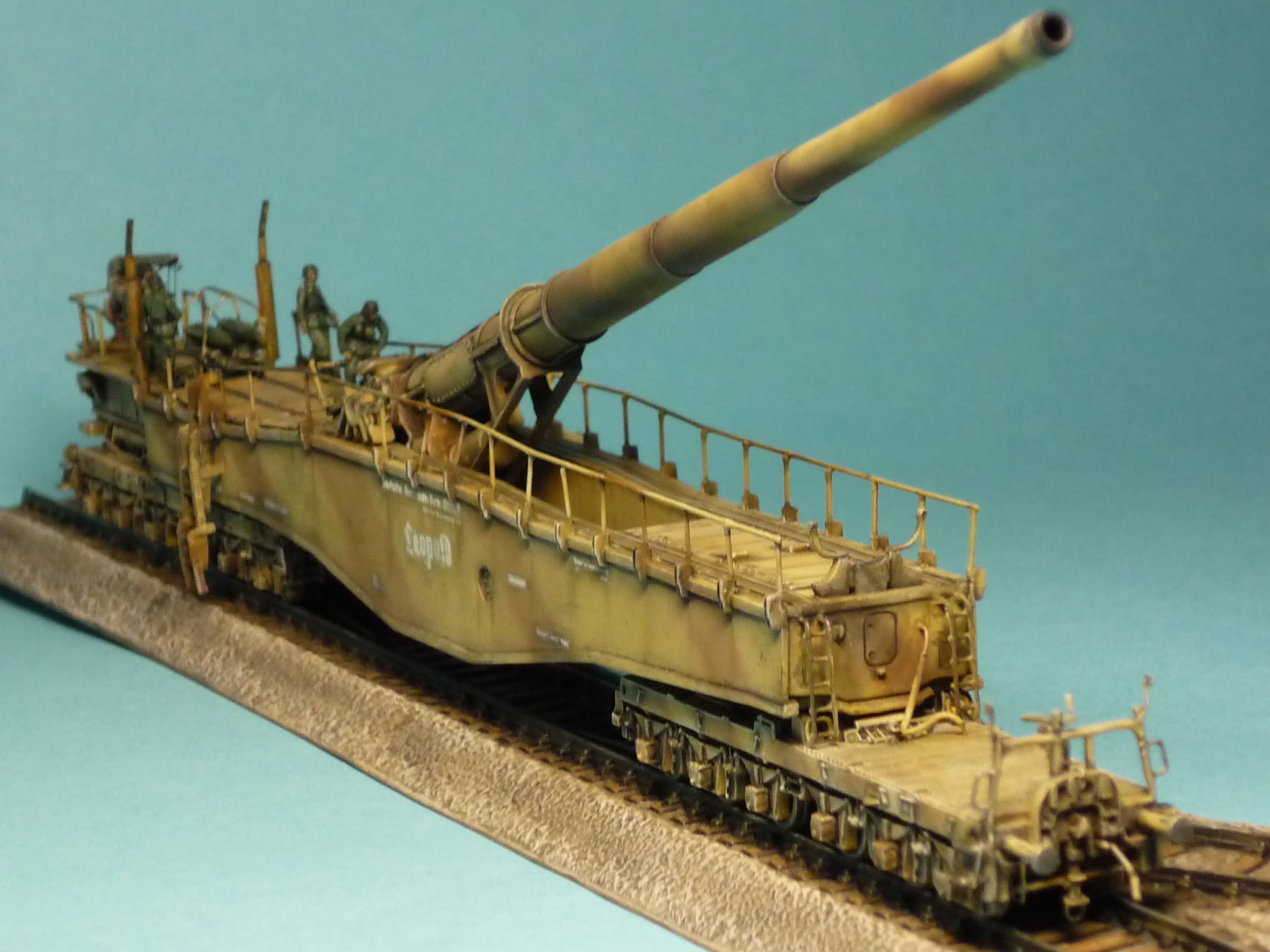 Dragon 1/144 German Railway Gun 28cm K5(E) 