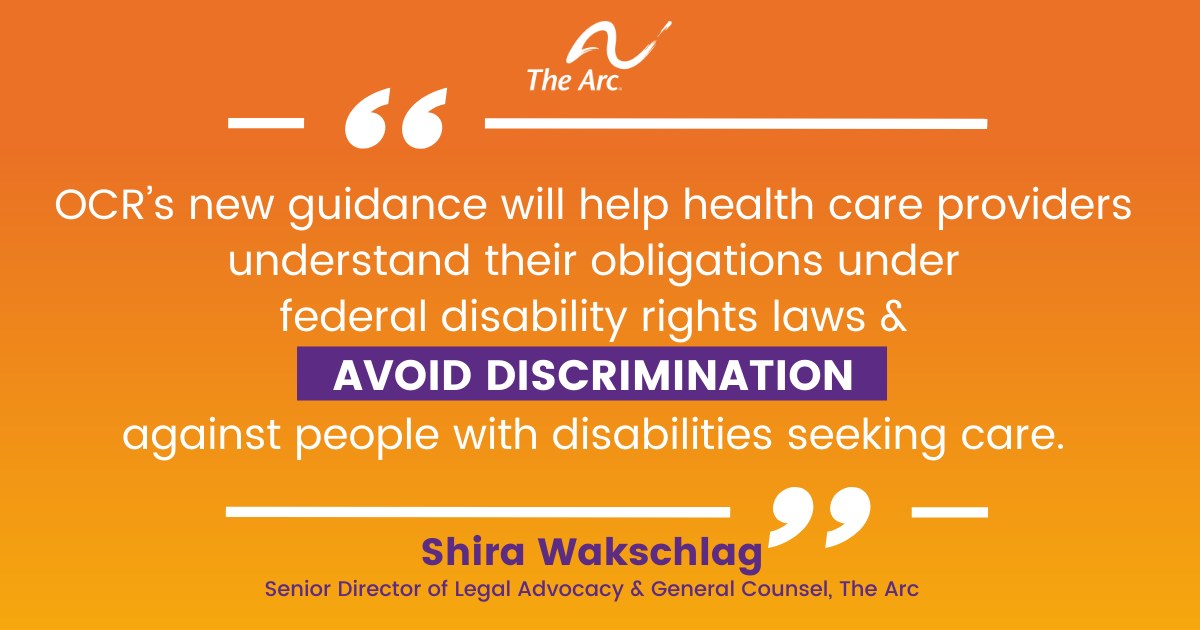 The Arc and the disability... - The Arc of the United States | Facebook