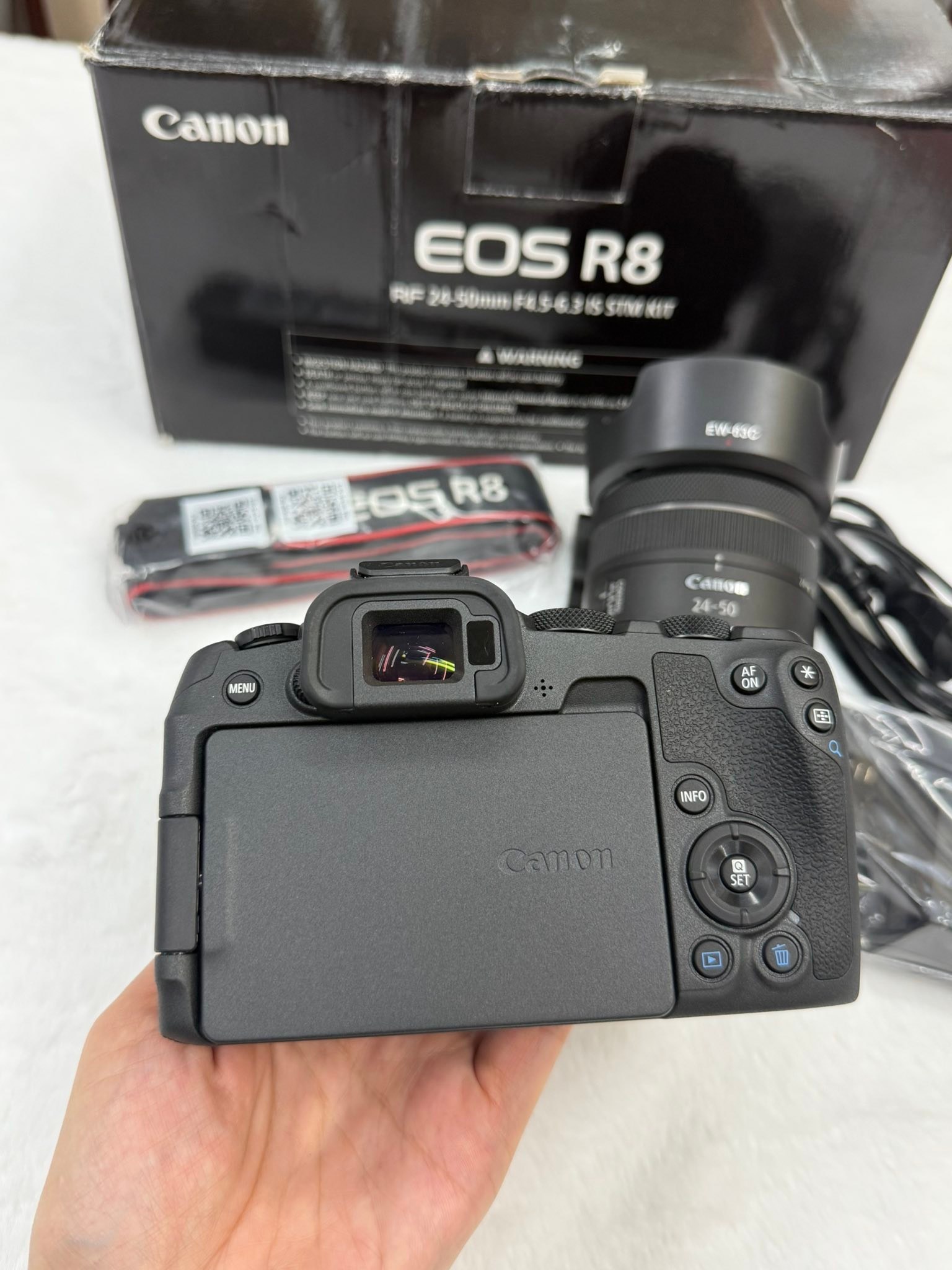 ☘️ ? canon R8 kèm kit rf24-50mm is stm ? ☘️ ?Máy đẹp , hoạt 
