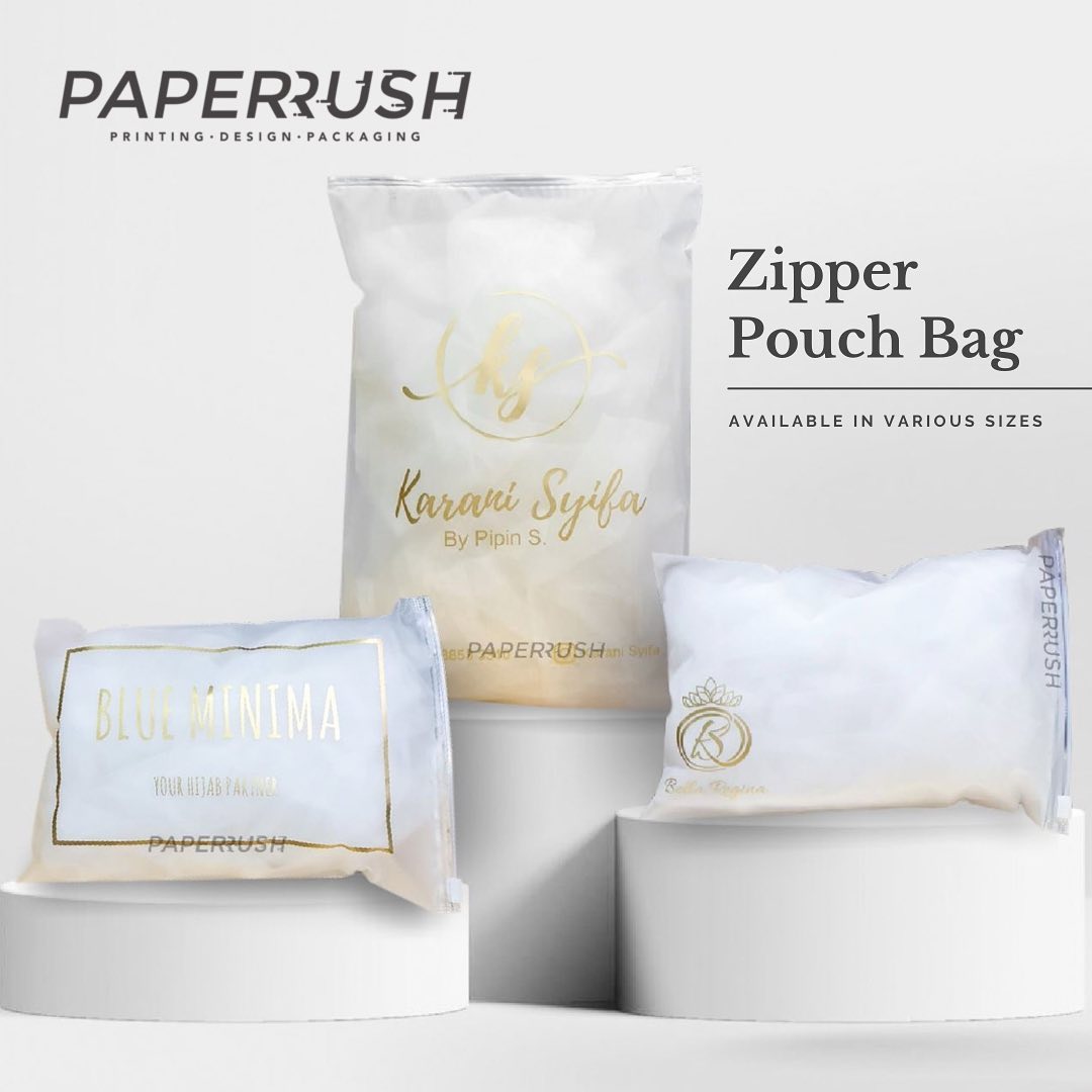 Zipper Pouch Bag #paperrush with... - Paper Rush Printing | Facebook