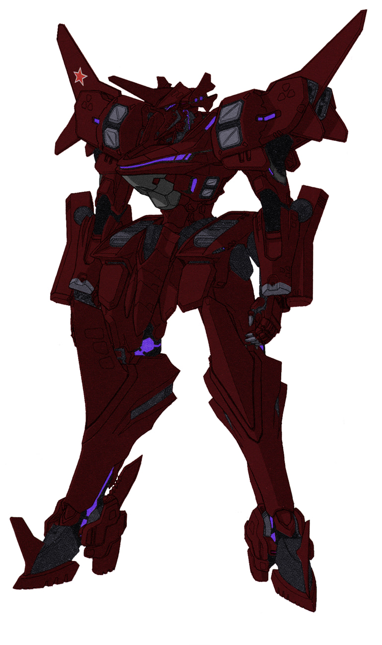 Expanding the Su-47 in Muv Luv The Su-47pzx-1 is a freaky Berkut