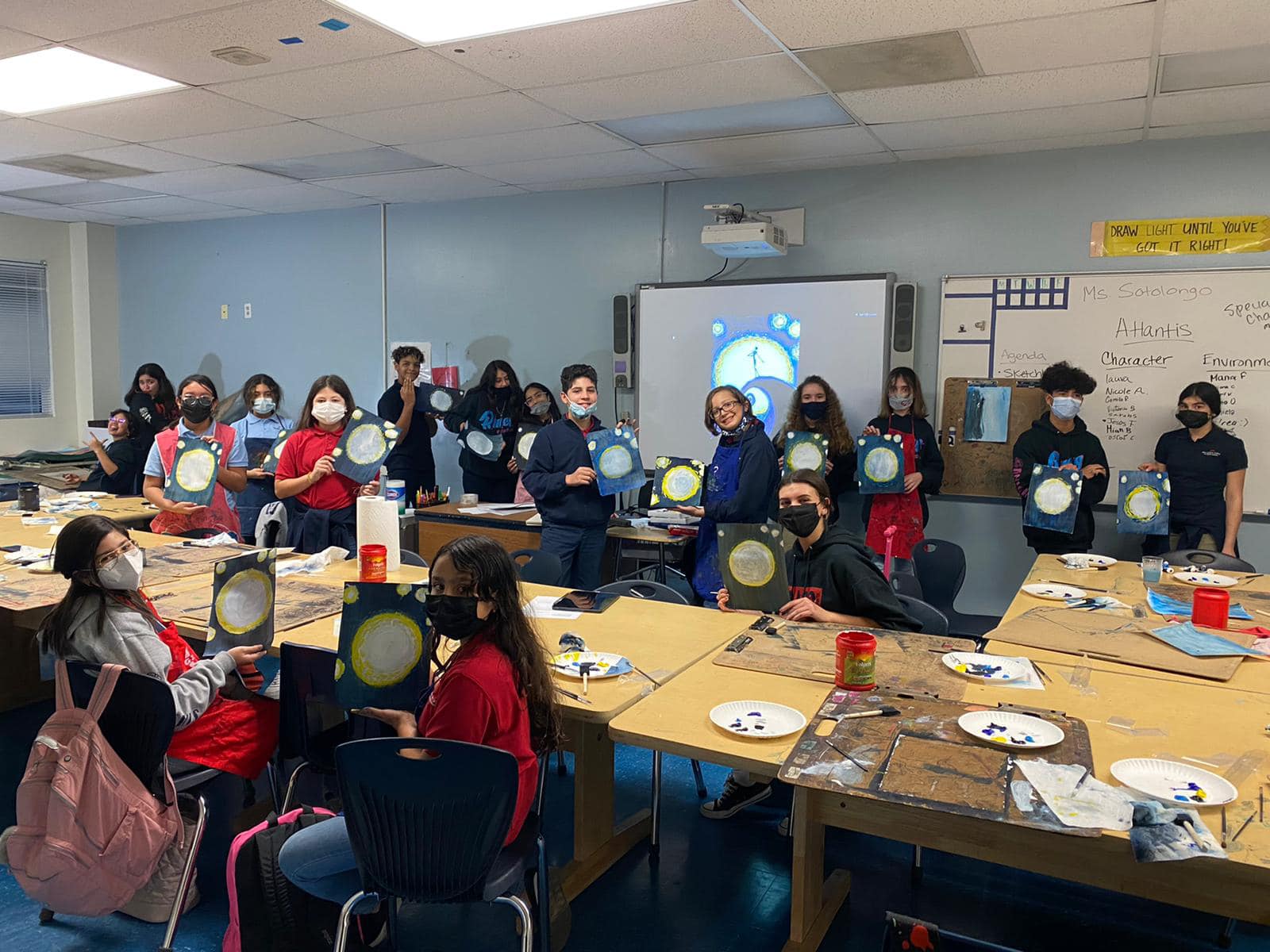 Our art students in... - Renaissance Middle Charter School