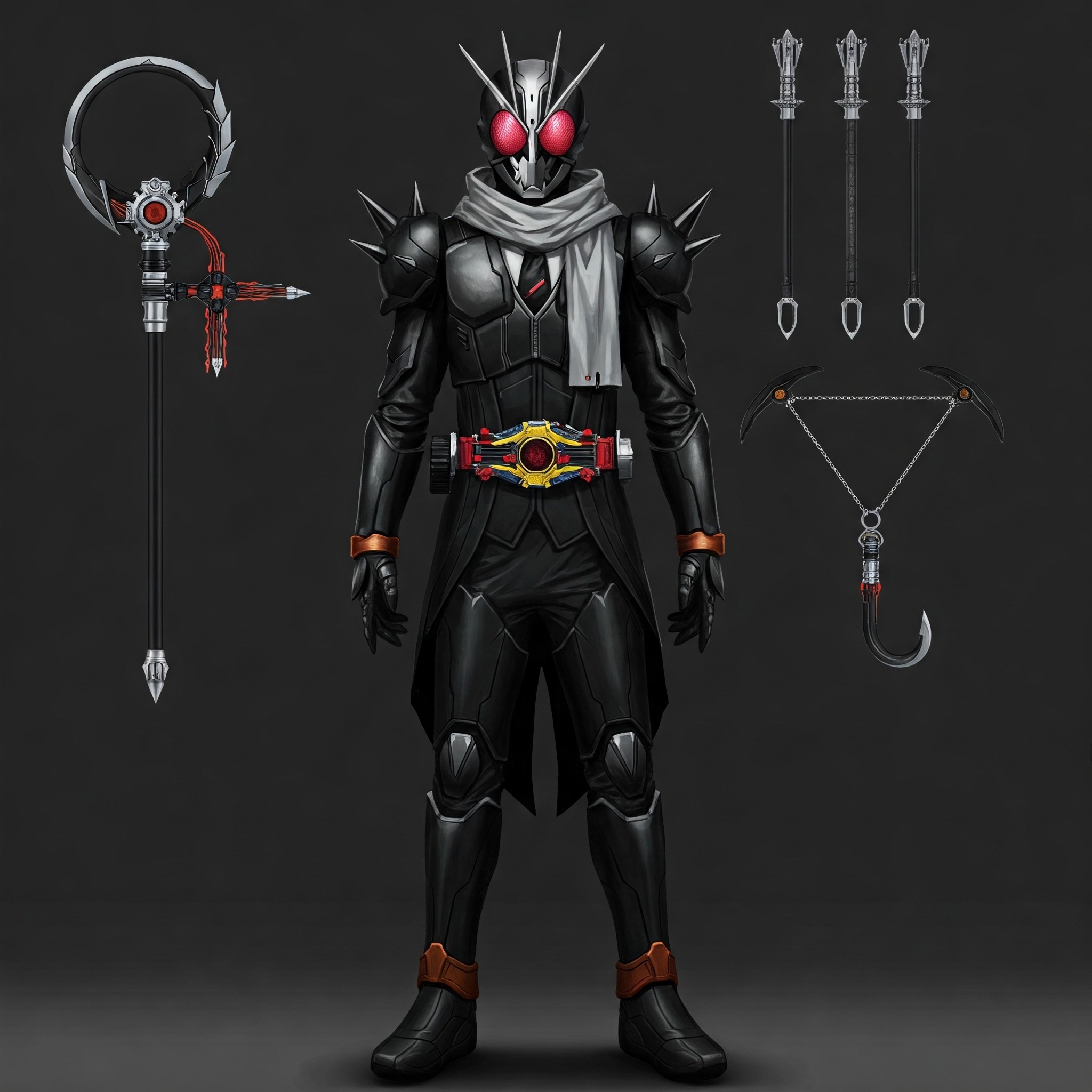 Both characters first appeared in the Kamen Rider series in