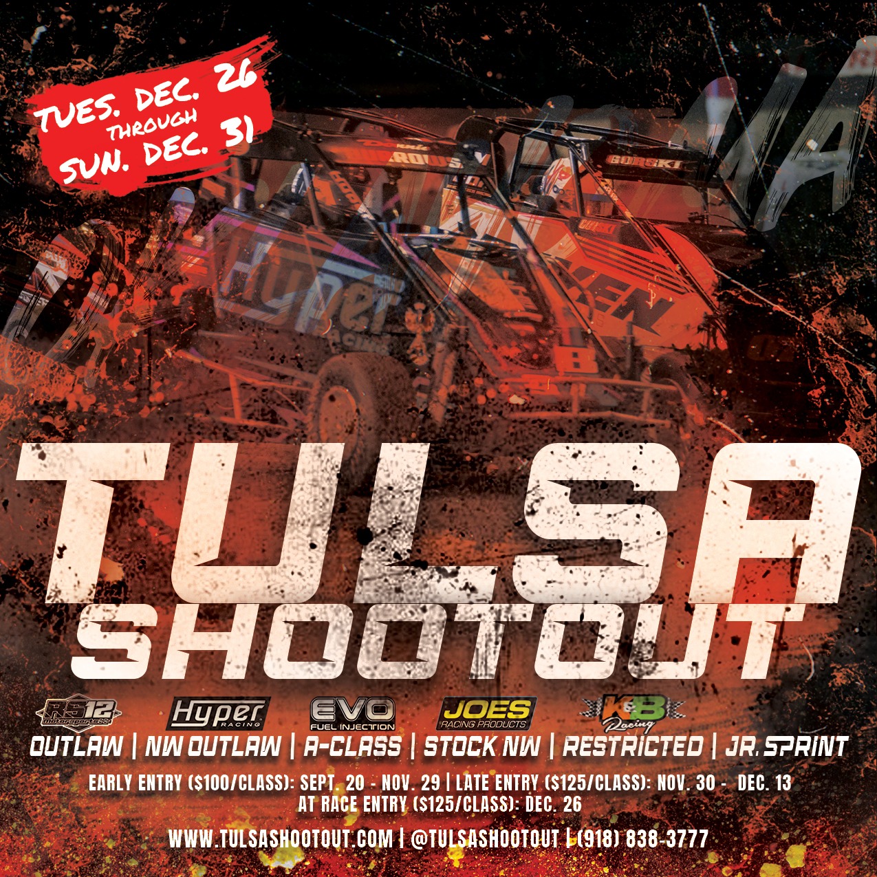 Tulsa Shootout - The entry list for #Shootout2024 is about...