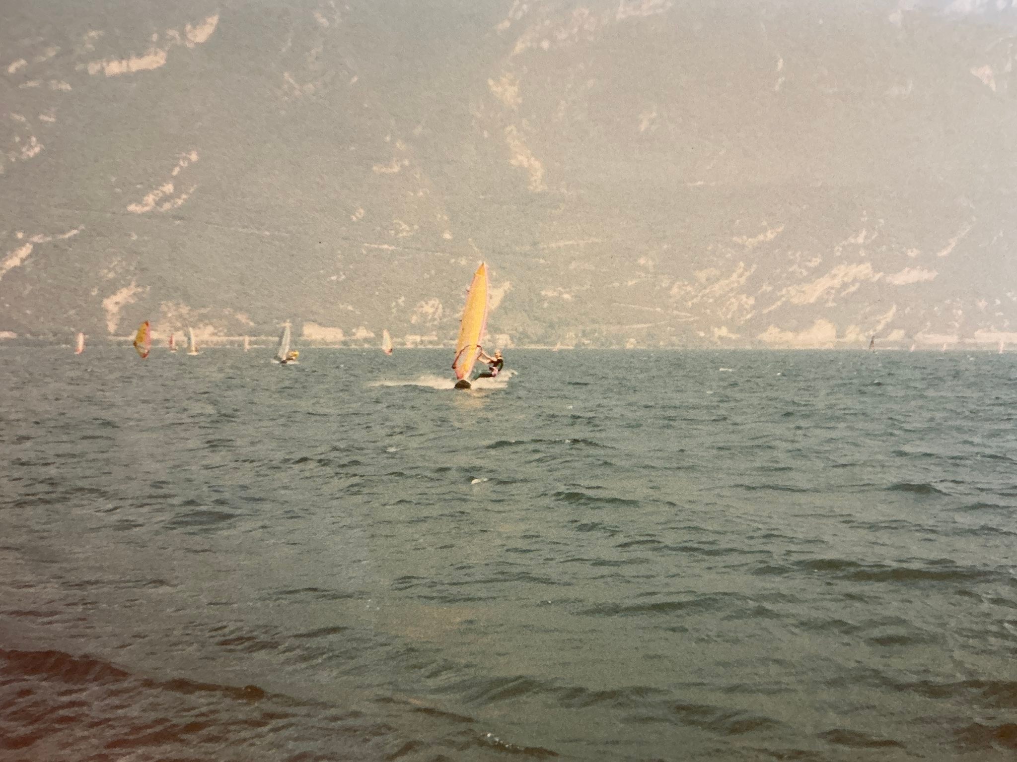 Windsurfing in the 90's at Sherman Island | Stockton, CA
