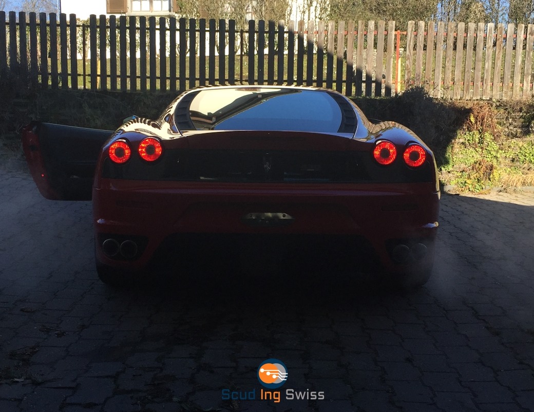 Scud Ing Swiss - This is how the Ferrari F430 rear lights... | Facebook