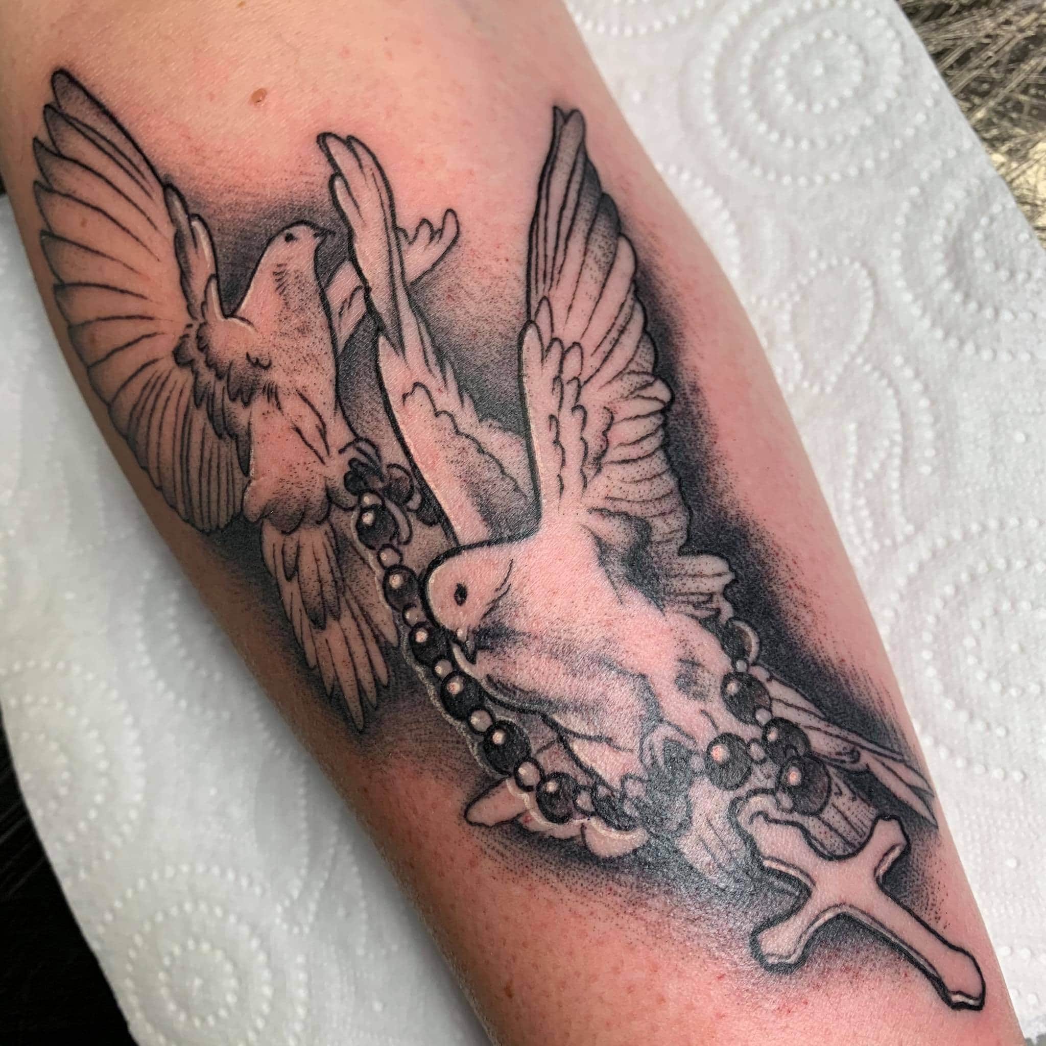 Tatouage Oiseaux Qui S Envolent