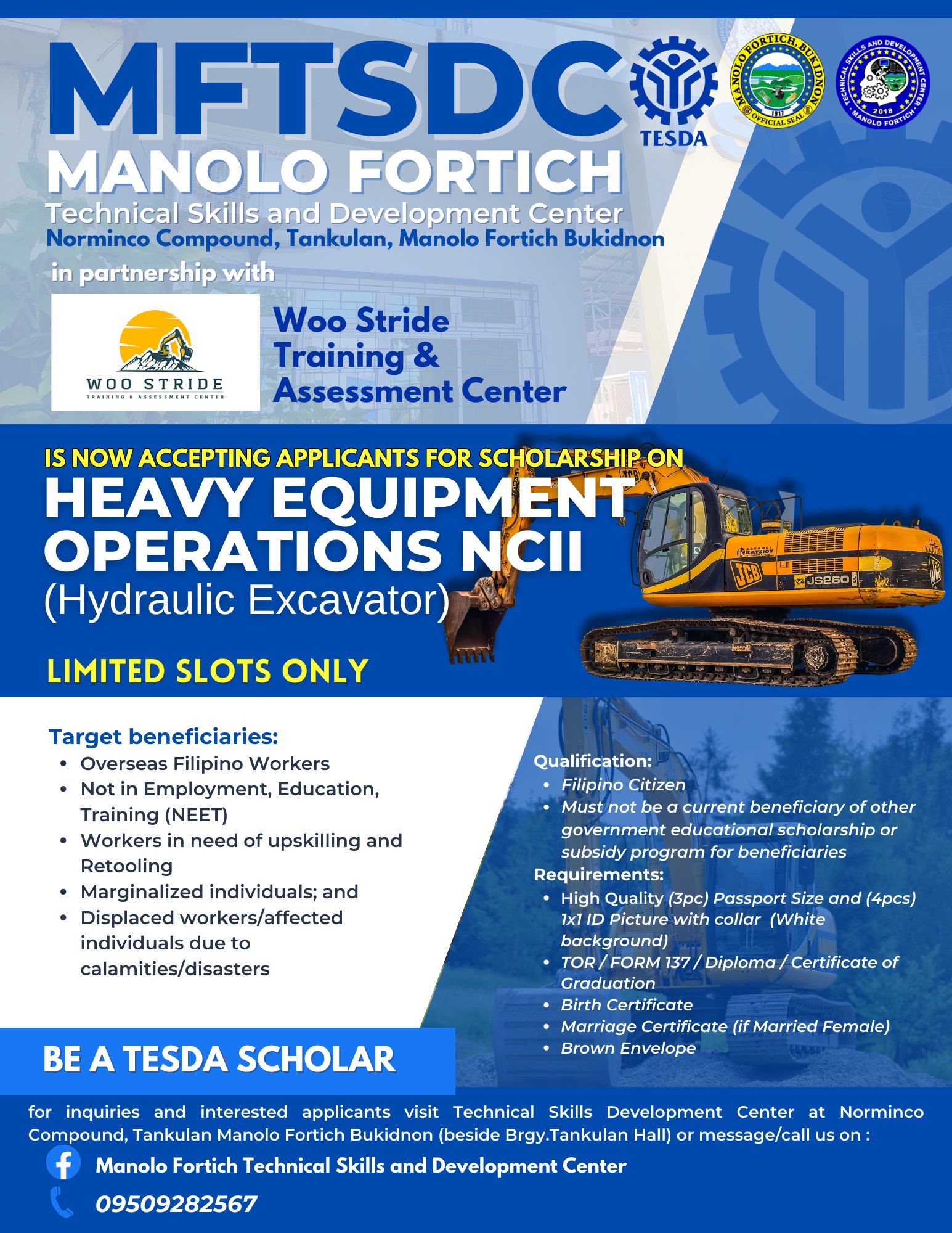 Manolo Fortich Technical Skills and Development Center | Manolo Fortich
