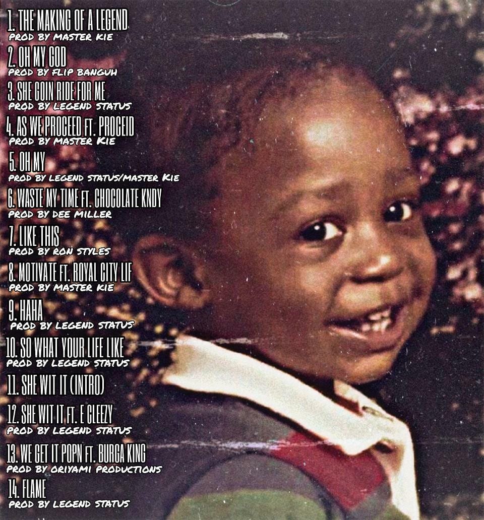 Legend Status - ***OFFICIAL TRACKLIST*** for 'The Making... | Facebook