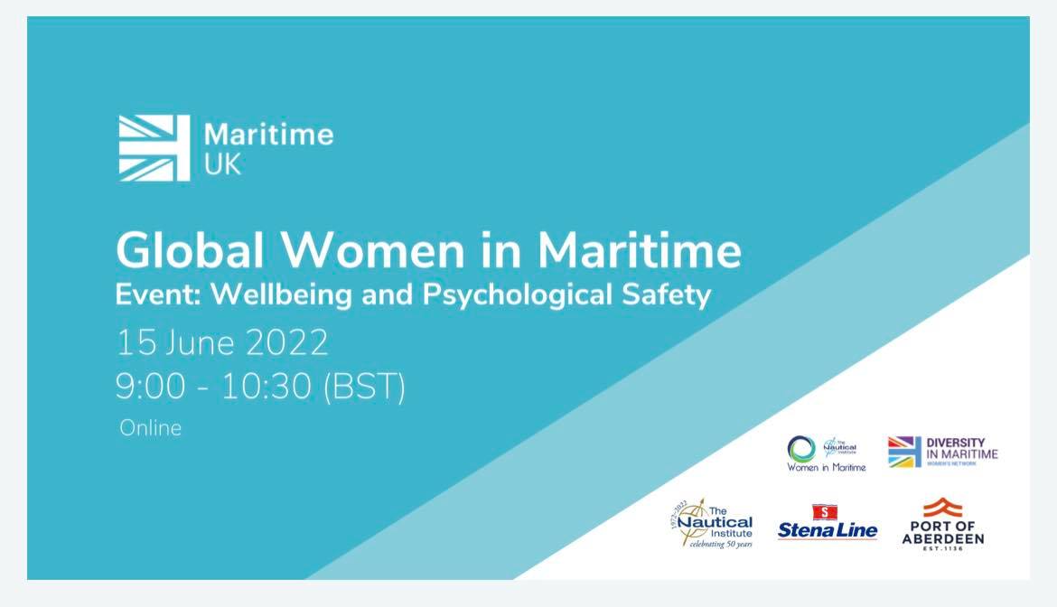 Join us for the second Global Women in... - Women in Maritime | Facebook