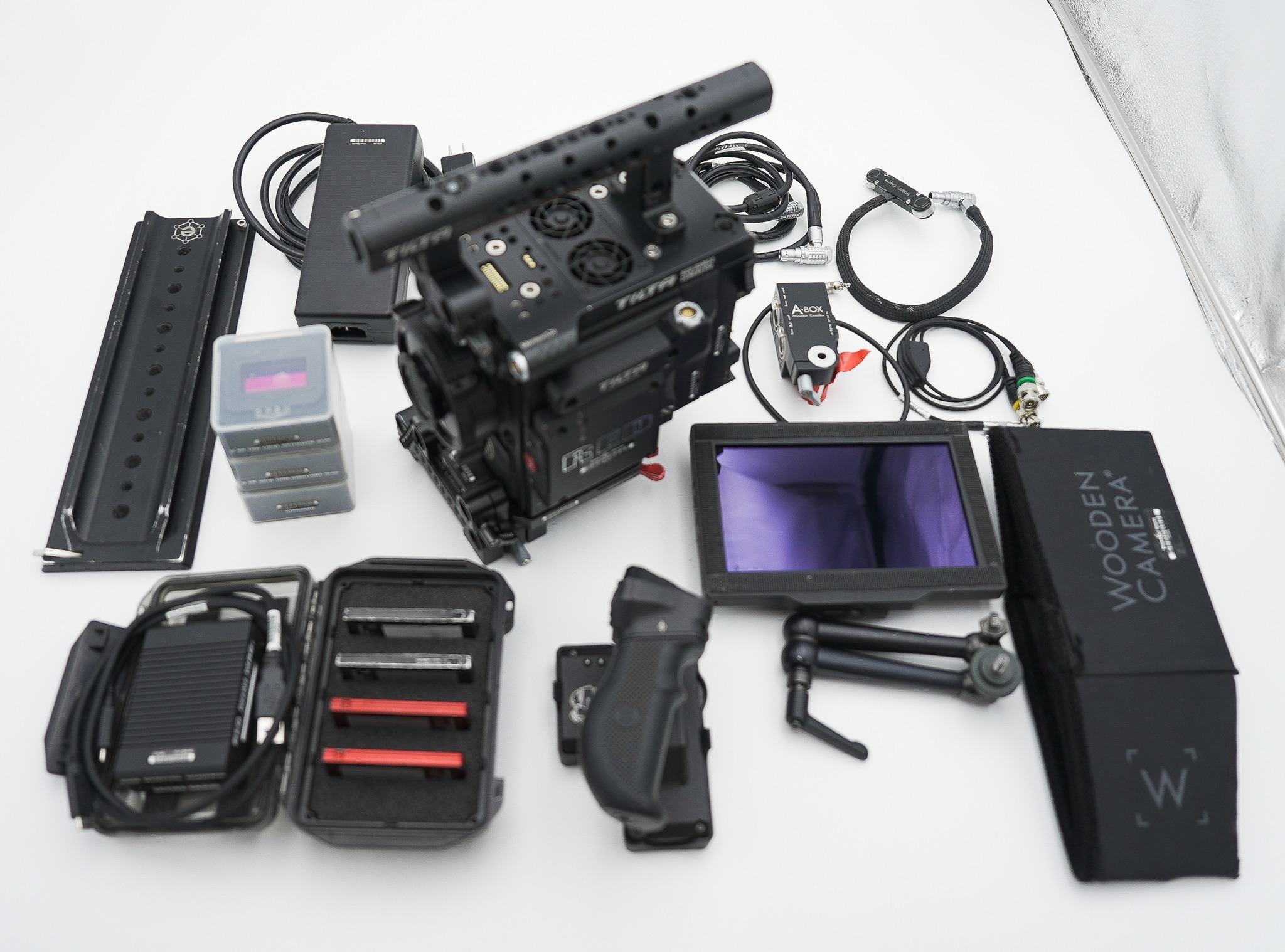 Redrock Micro Camera Matte box and shoulder mount - with various 