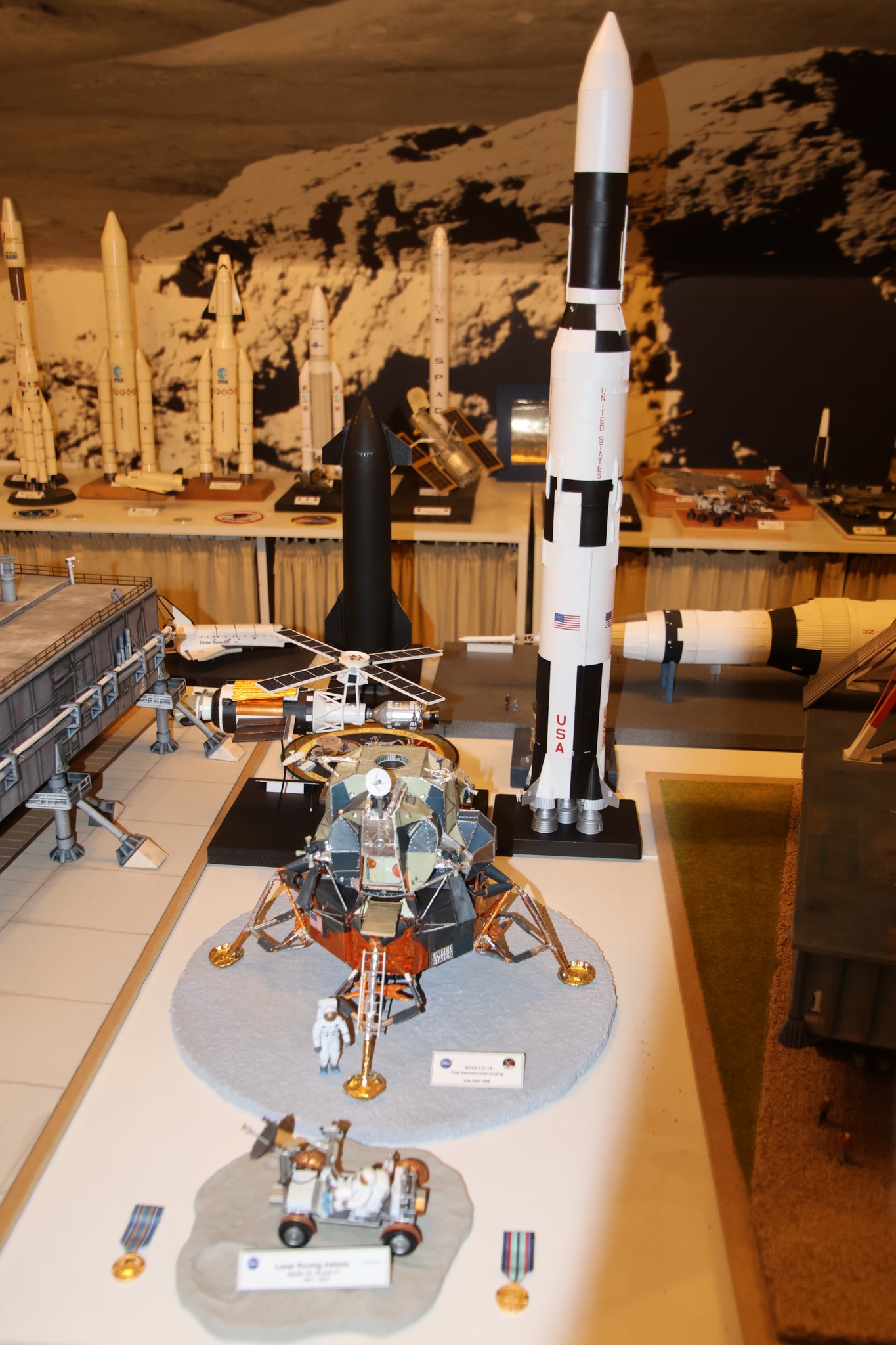Just my private collection of nasa 1960's space models and