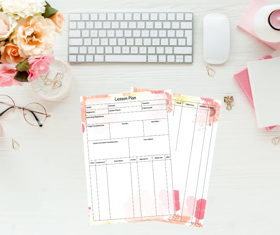 📝Free empty lesson plans 🔖 PDF... - Creative Printables