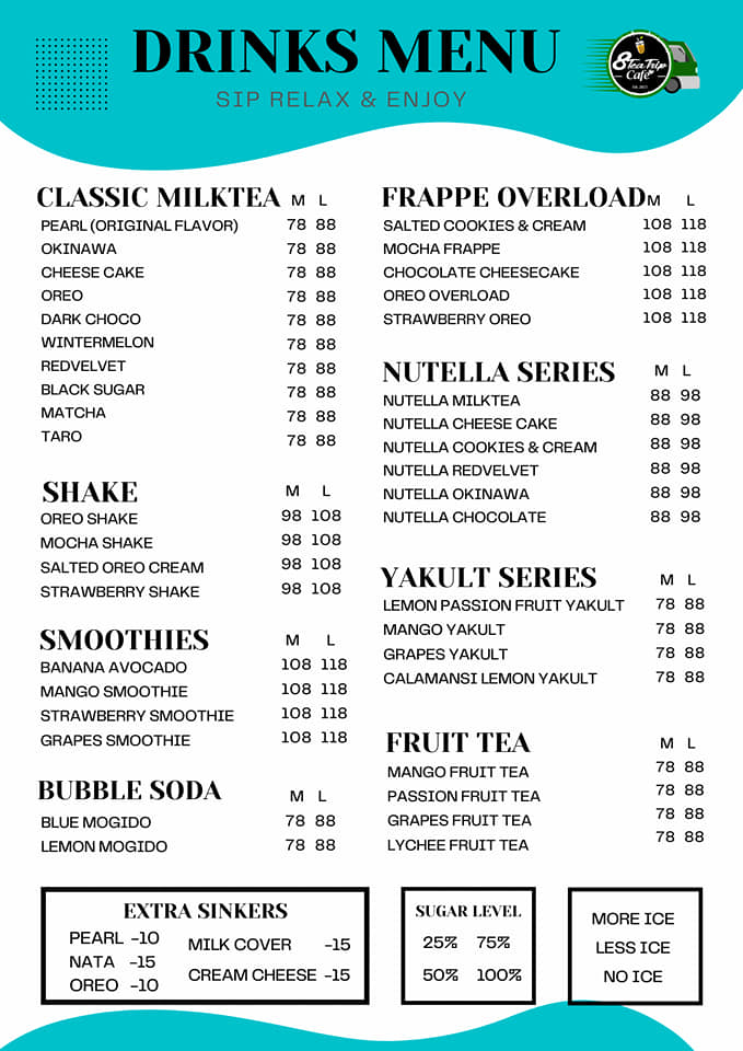 8Tea Trip Cafe' - 8Tea Trip Cafe' is the answer to your di...
