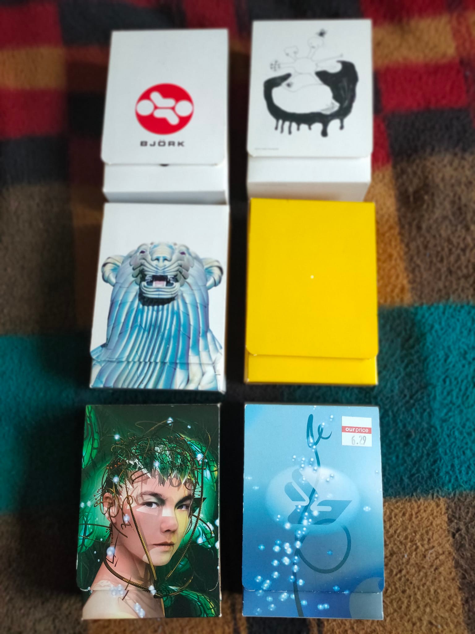 Bjork's All is Full of Love 2x CD single and VHS boxset