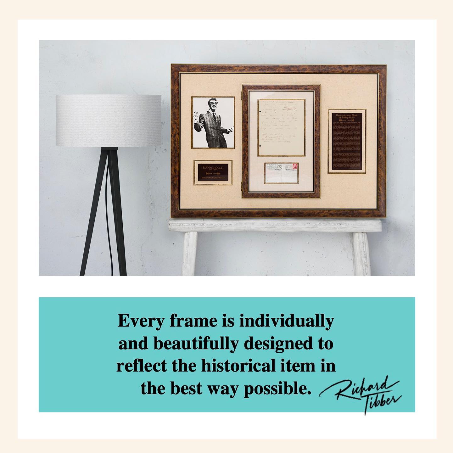 Legends of History - Beautifully framed to reflect the historical item ...