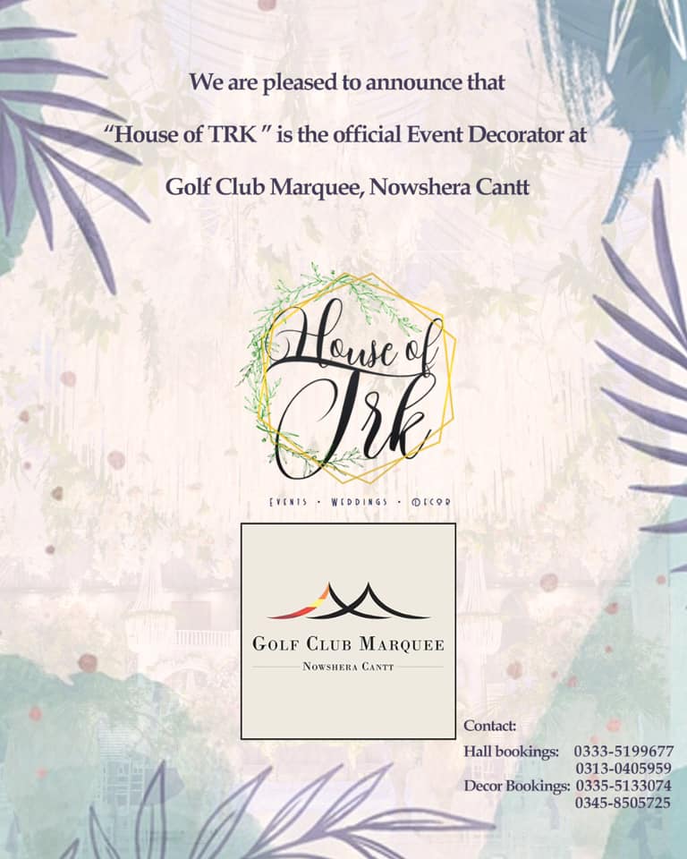 House of TRK - For bookings and details please contact on... | Facebook