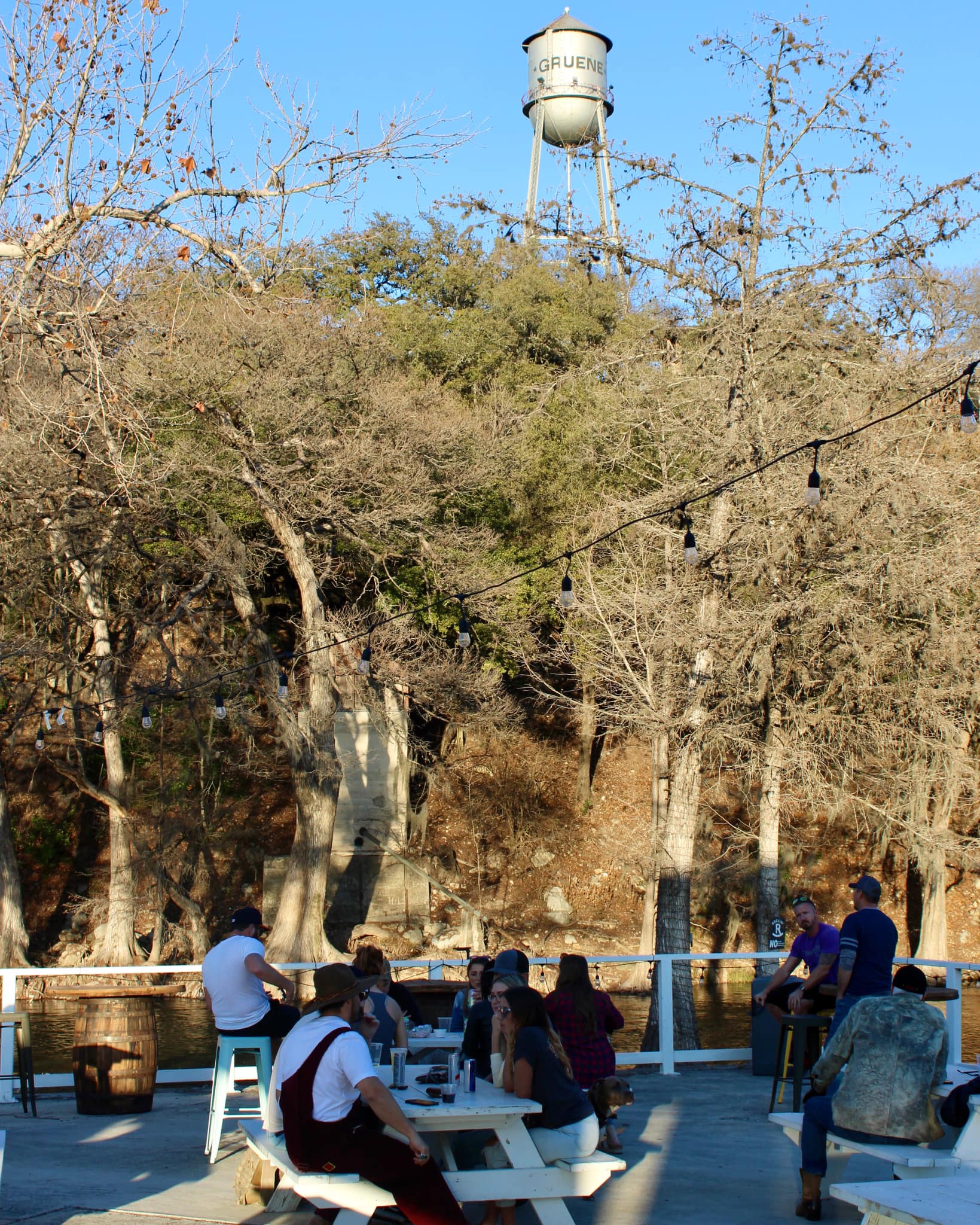 The perfect spot to enjoy a cool, sunny... - The Gruene Light