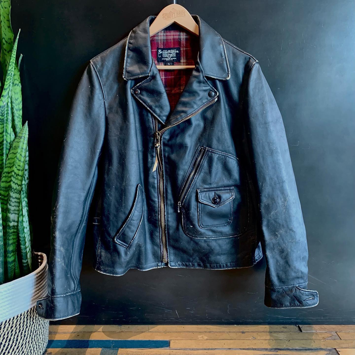 Schott NYC's Per28 jacket with cowhide and corduroy