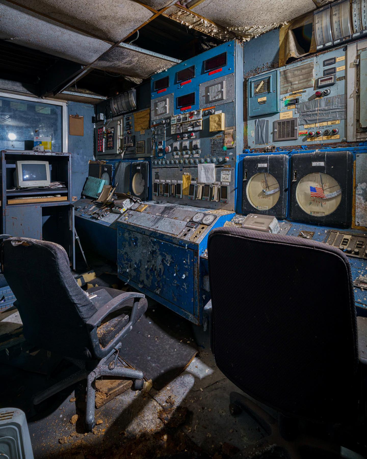 Salvage Arc - Paper Mill Control Room Did you know the... | Facebook