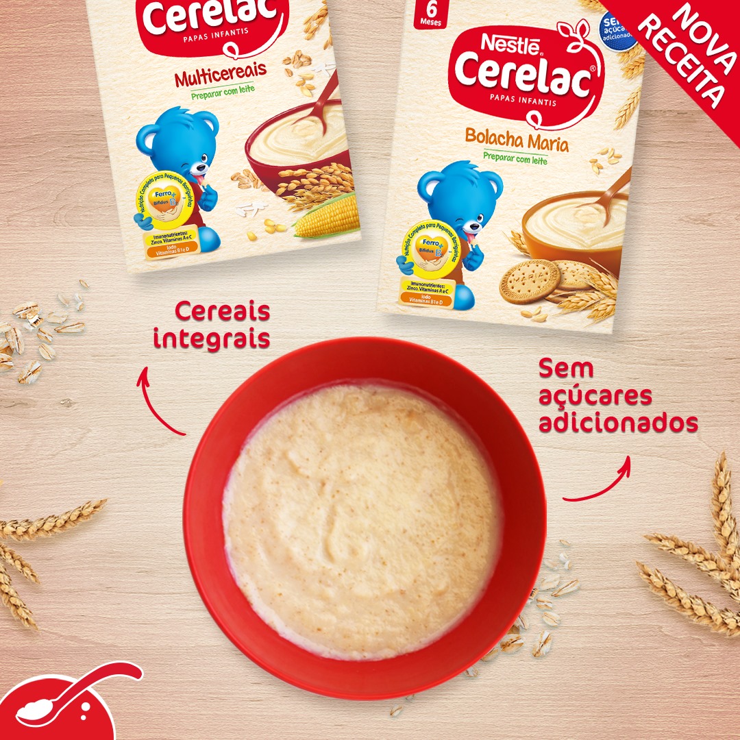 Cerelac As Novas Receitas Cerelac Bolacha Maria E Facebook