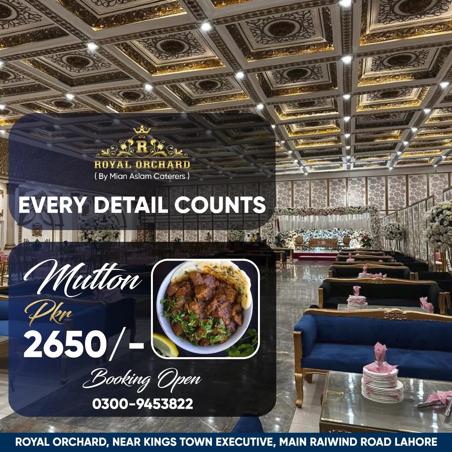 Royal Orchard By Mian Aslam Caterers | Raiwind
