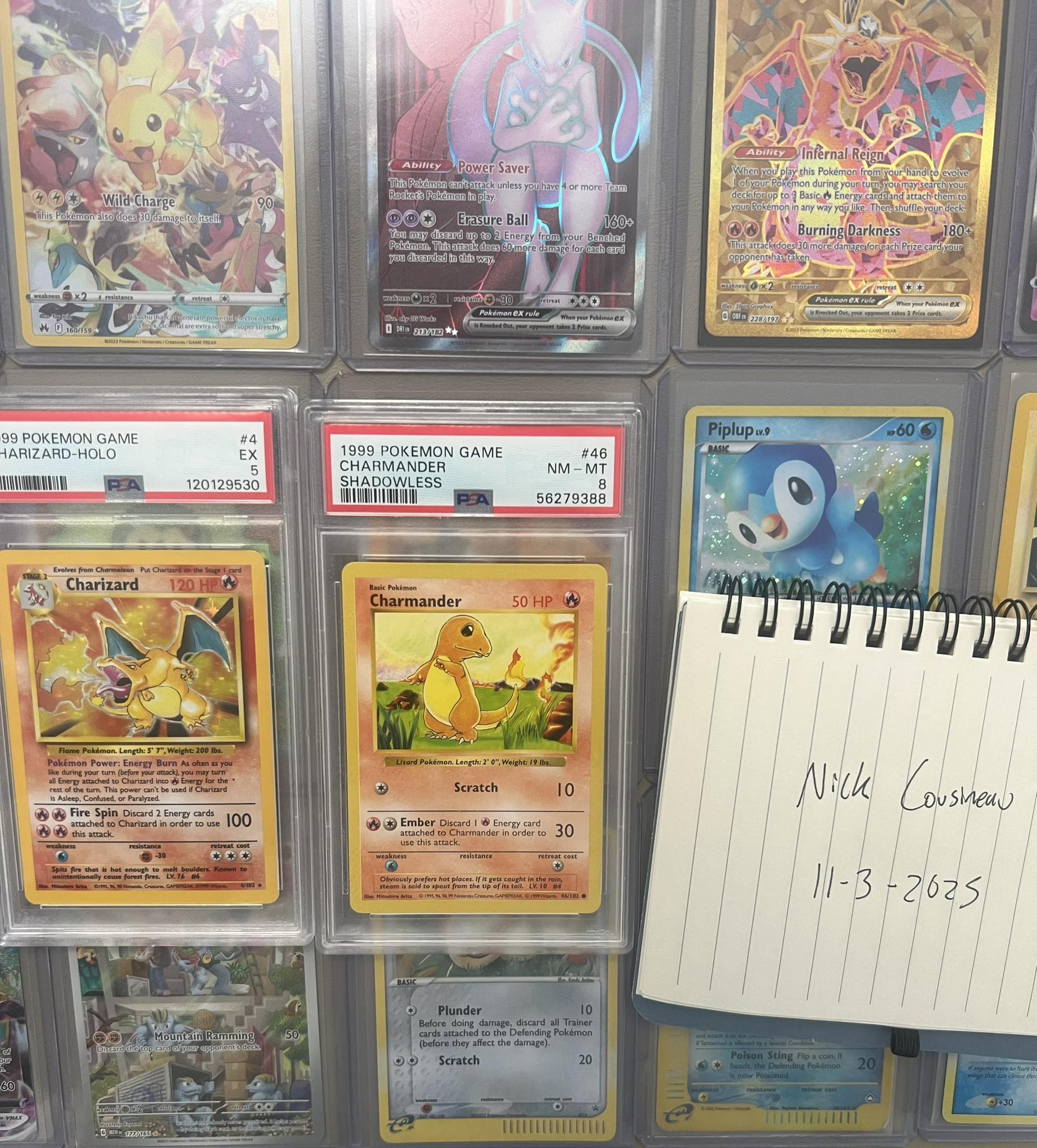 English CHARMANDER Shadowless PSA 9 800