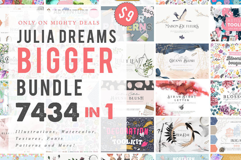 Epic Bundle - Only $9 - Mighty Bigger Julia Dreams Bundle https://www ...