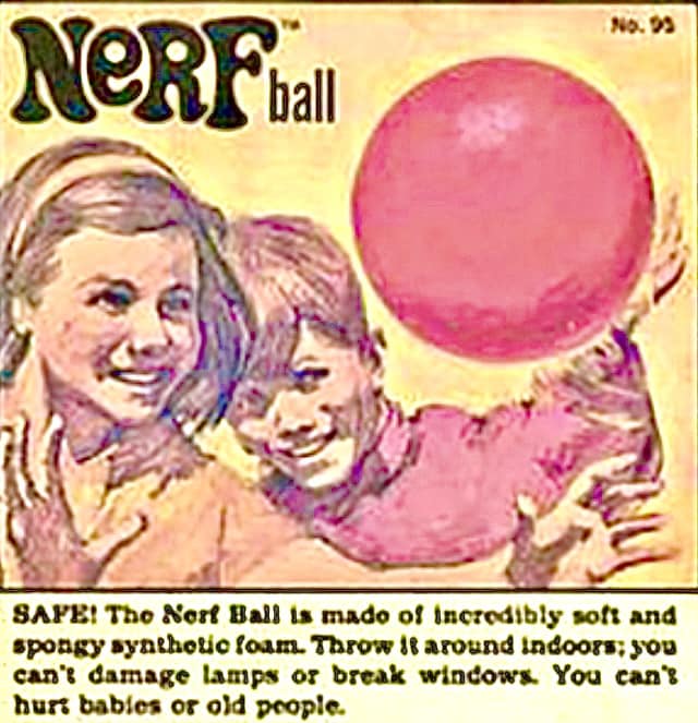 Toy Time! 1970: Nerf Ball is introduced to the World