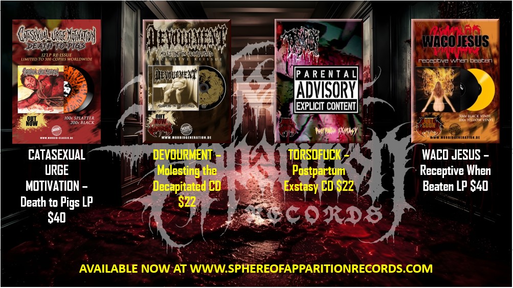 out now WACO JESUS - Sex,Drugs & Death Metal 12´ Vinyl LP www