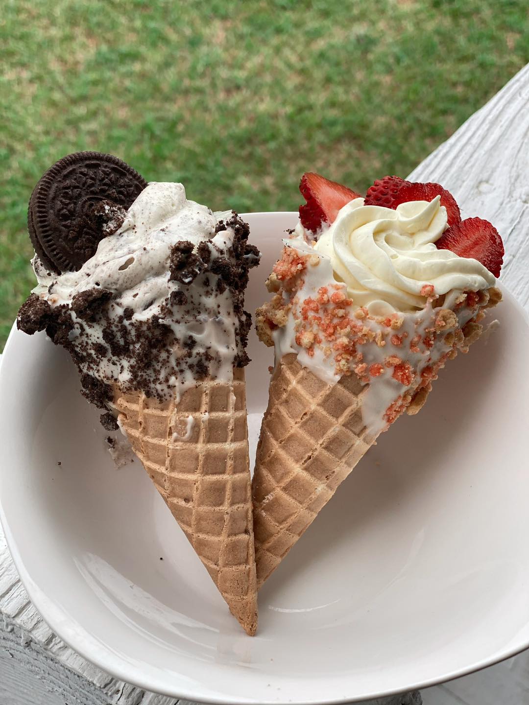Our updated menu! @ The Cone Zone 203-783-3971