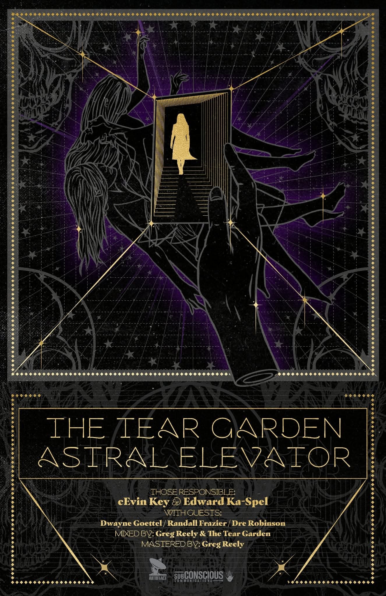 The Tear Garden by Kaleidyscope - Astral Elevator 2025 LP Signed