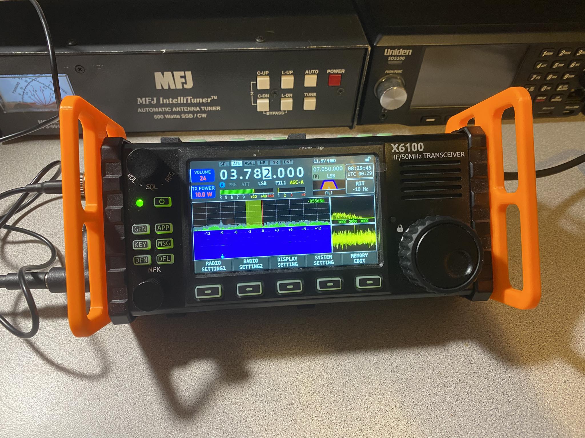 Bought my first ever portable rig today at a ham fest, has all the ...