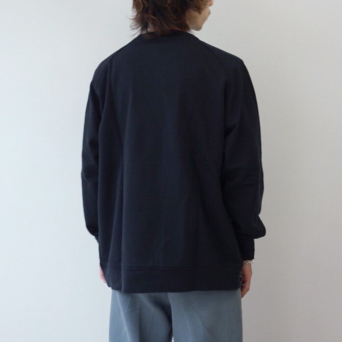 COMOLI 2020AW . “インレイ起毛長袖クルー“ . 〒730-0036 広島県広島市 