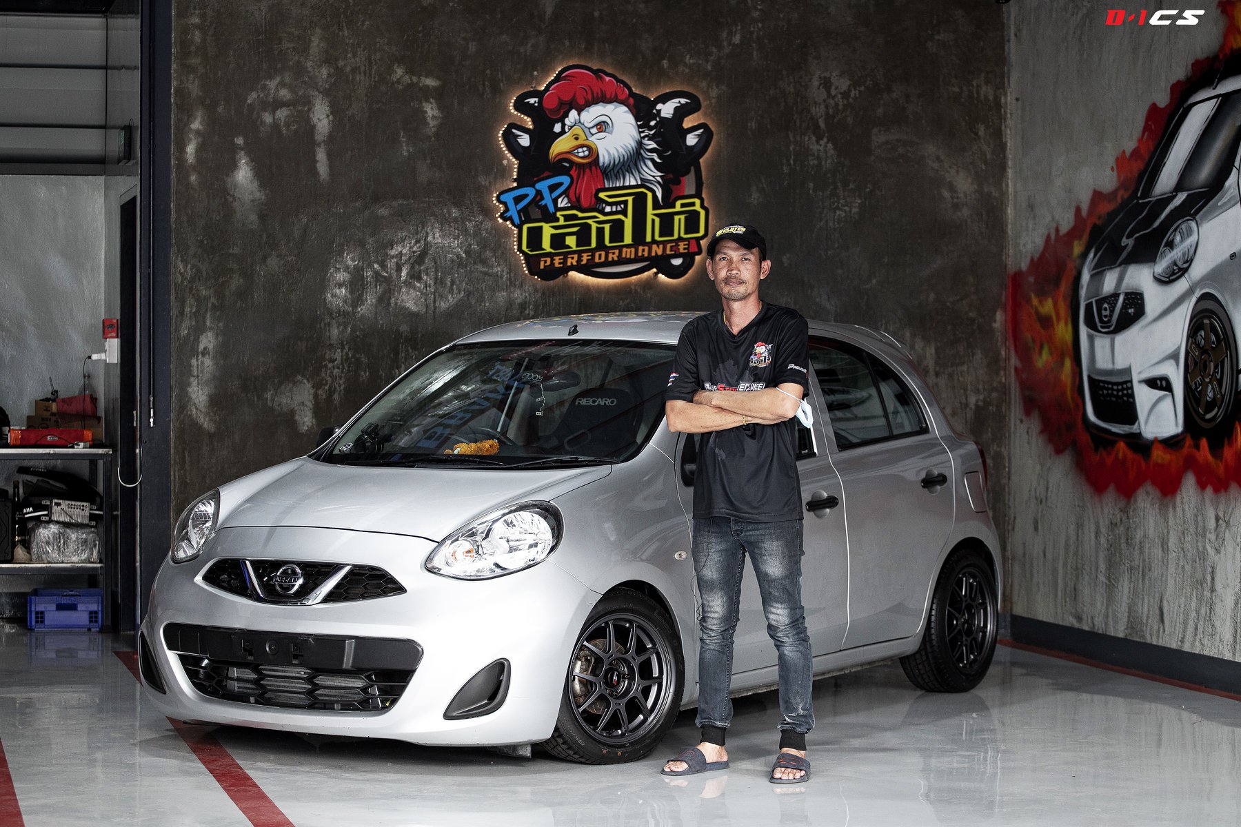 คุณคิวเล้าไก่ nissan... - Lenso & Raiden Tires