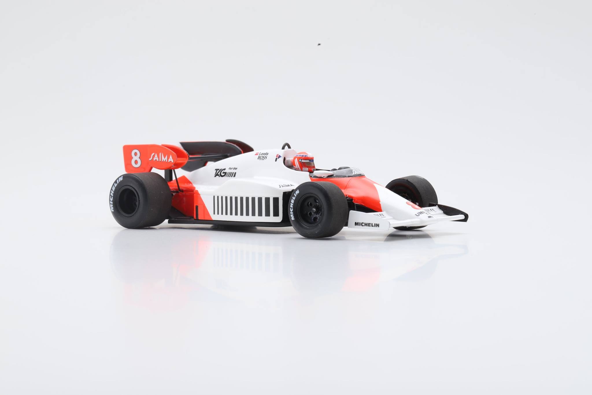 1/18 TECNOMODEL - McLAREN - F1 MP4/1C No. 8 USA LONG BEACH GP