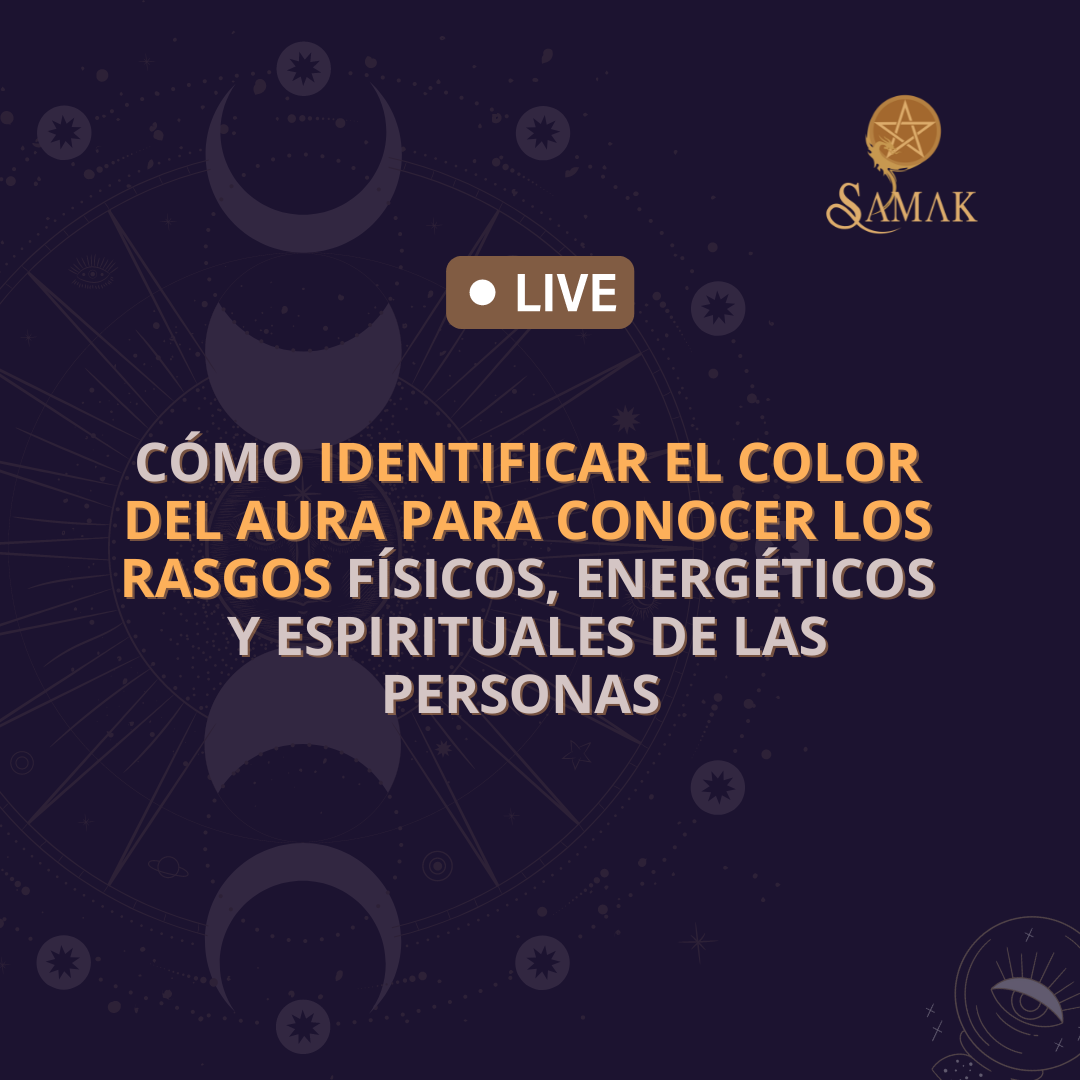 Samak - 🔮Sesión 1: Cómo identificar el color del aura para... | Facebook