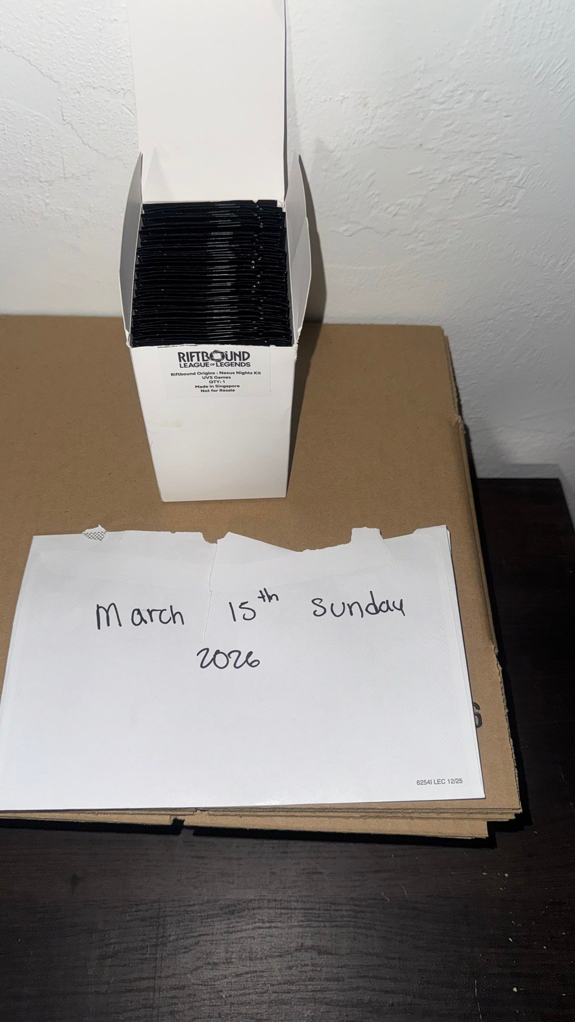 Selling Nexus Nights kit open box