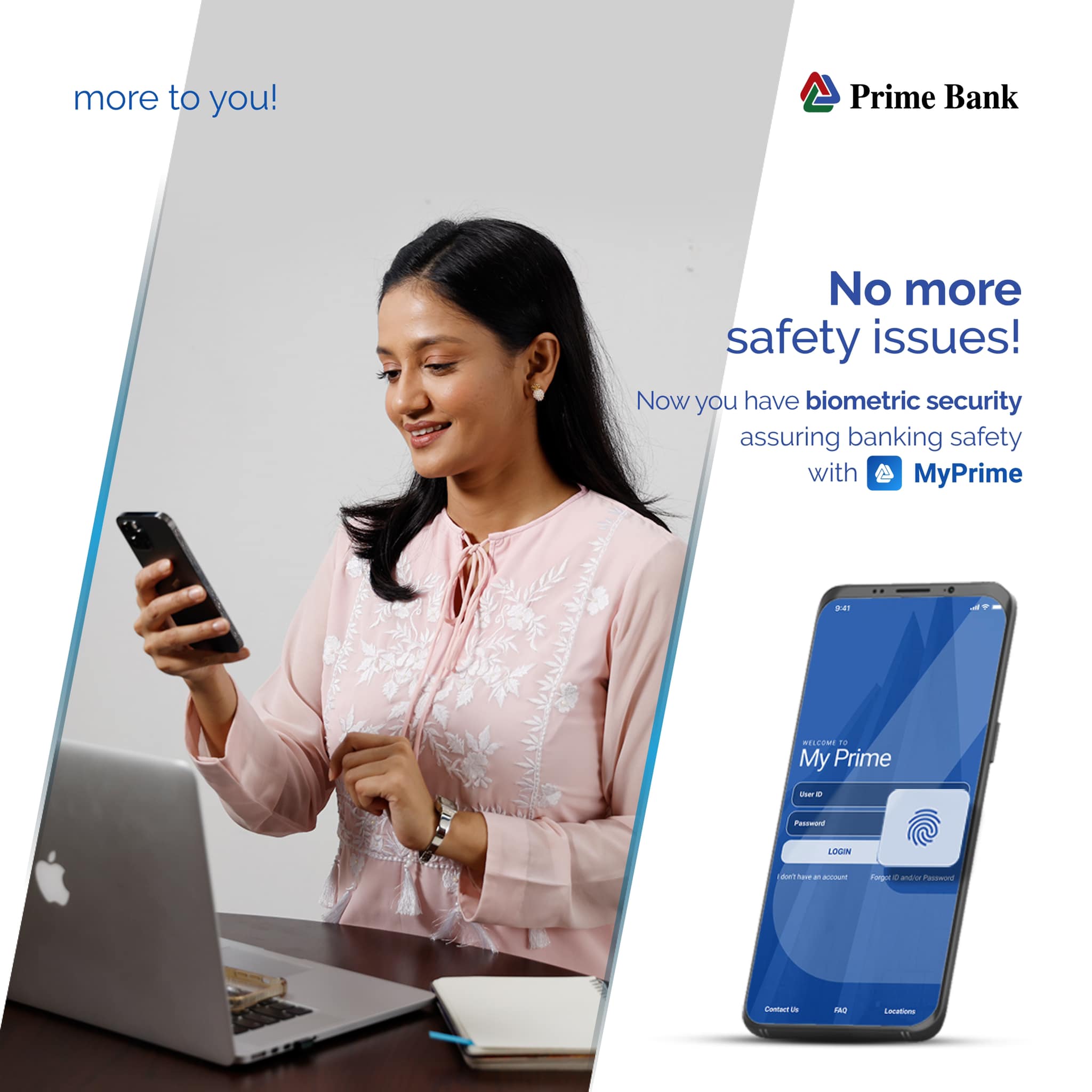 Prime Bank - The chance that a random person can log into... | Facebook