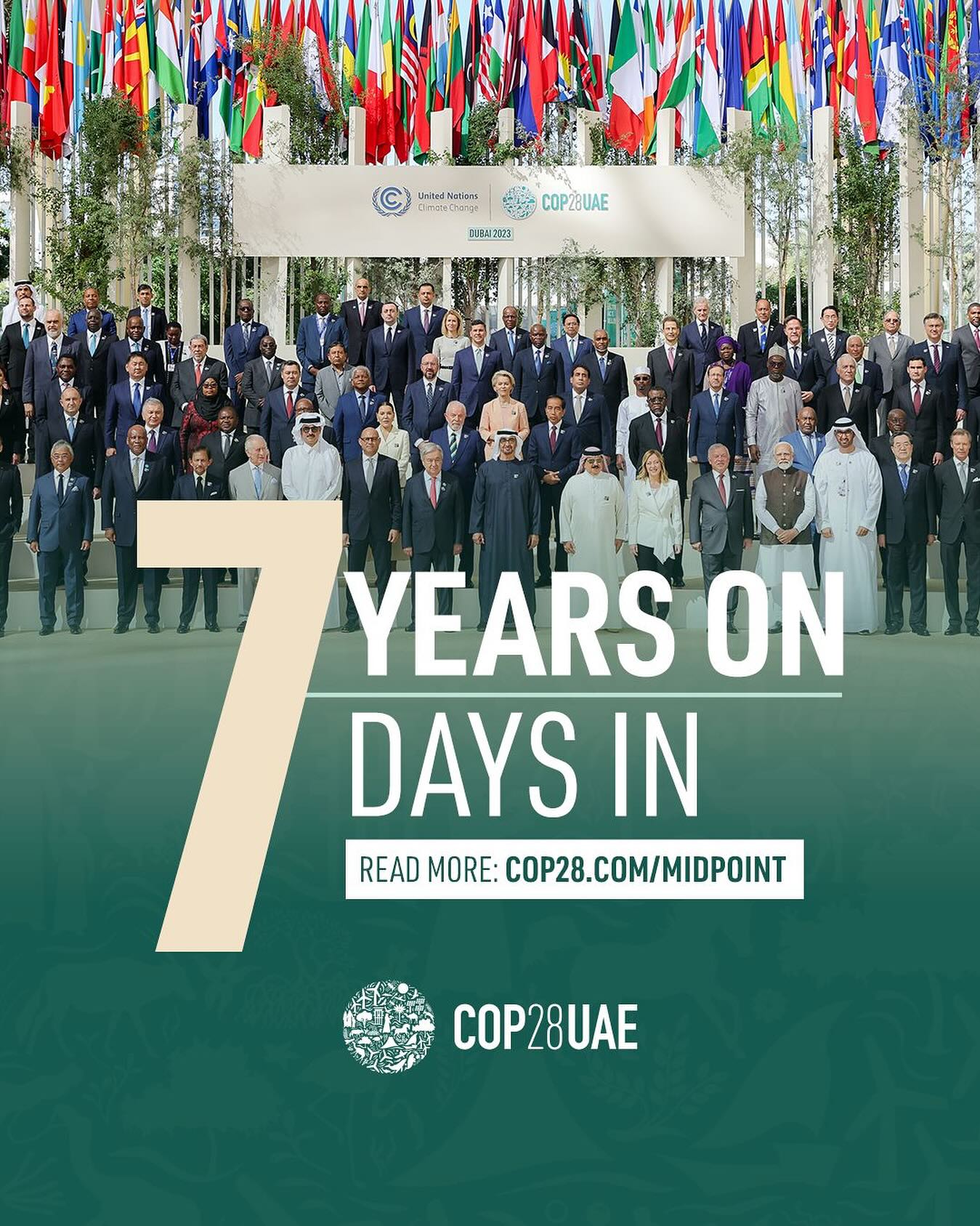 COP28 - 🇫🇷 It has been 7 years since the Paris Agreement, with 7 years ...