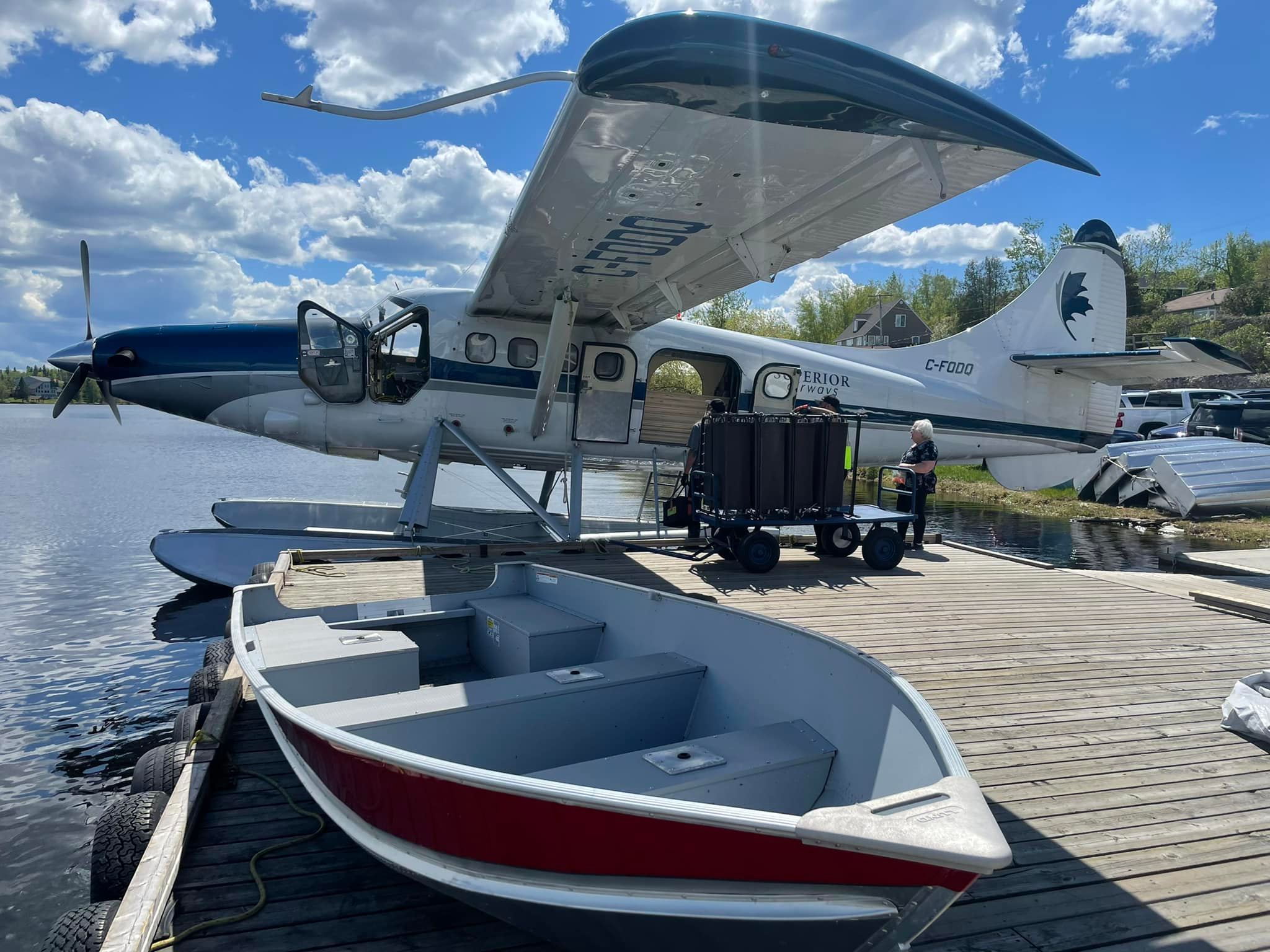 Some brand new Lund boats... - Chimo Lodge Roderick Lake