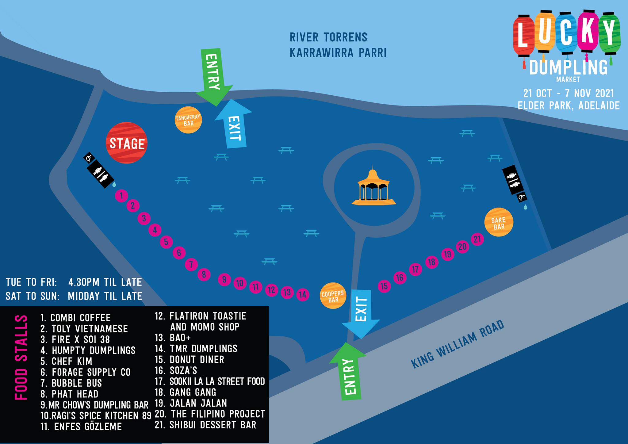 Today's the day! Here's a map to... - Lucky Dumpling Market