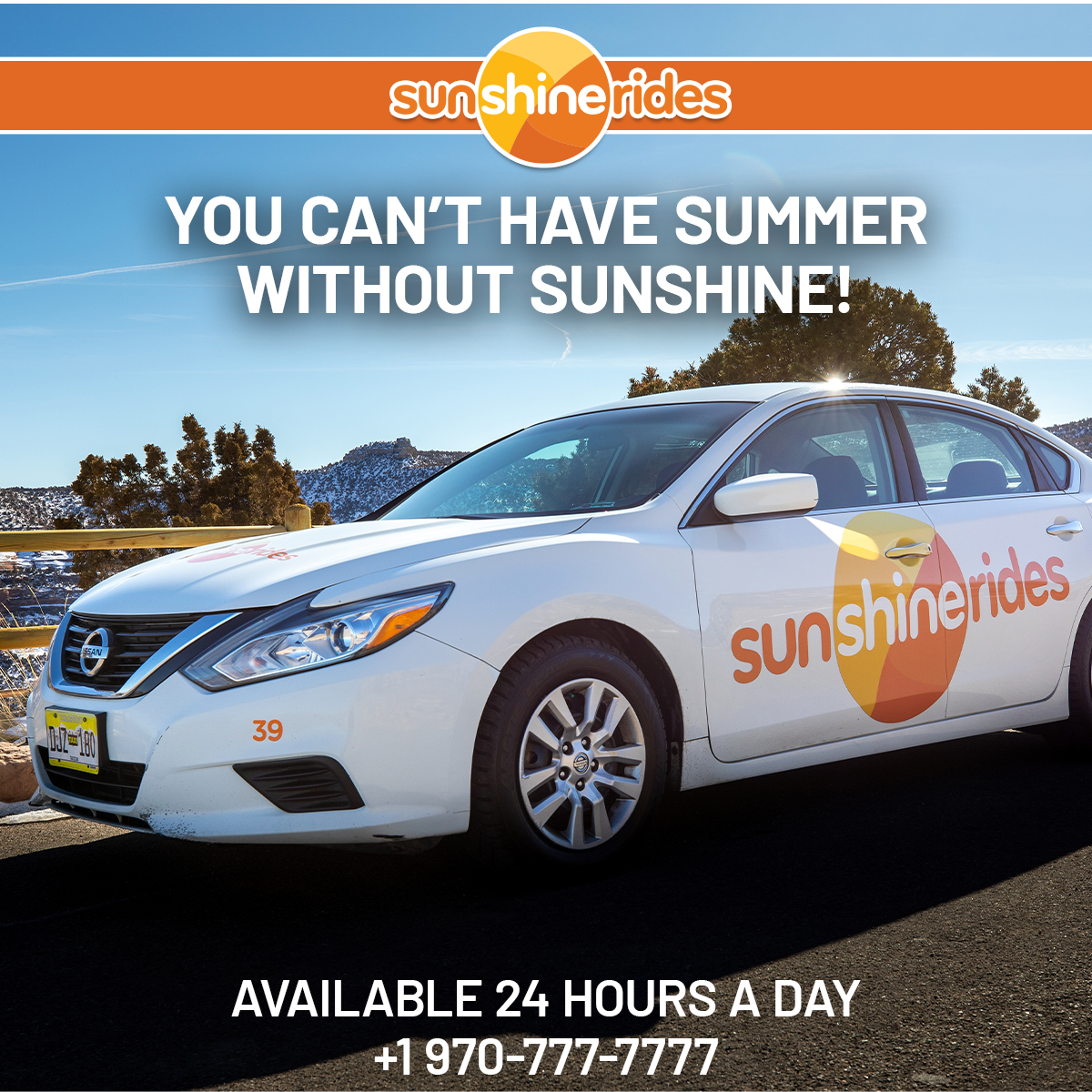 Sunshine Rides of Colorado - Get prepared for the summer with Sunshine ...