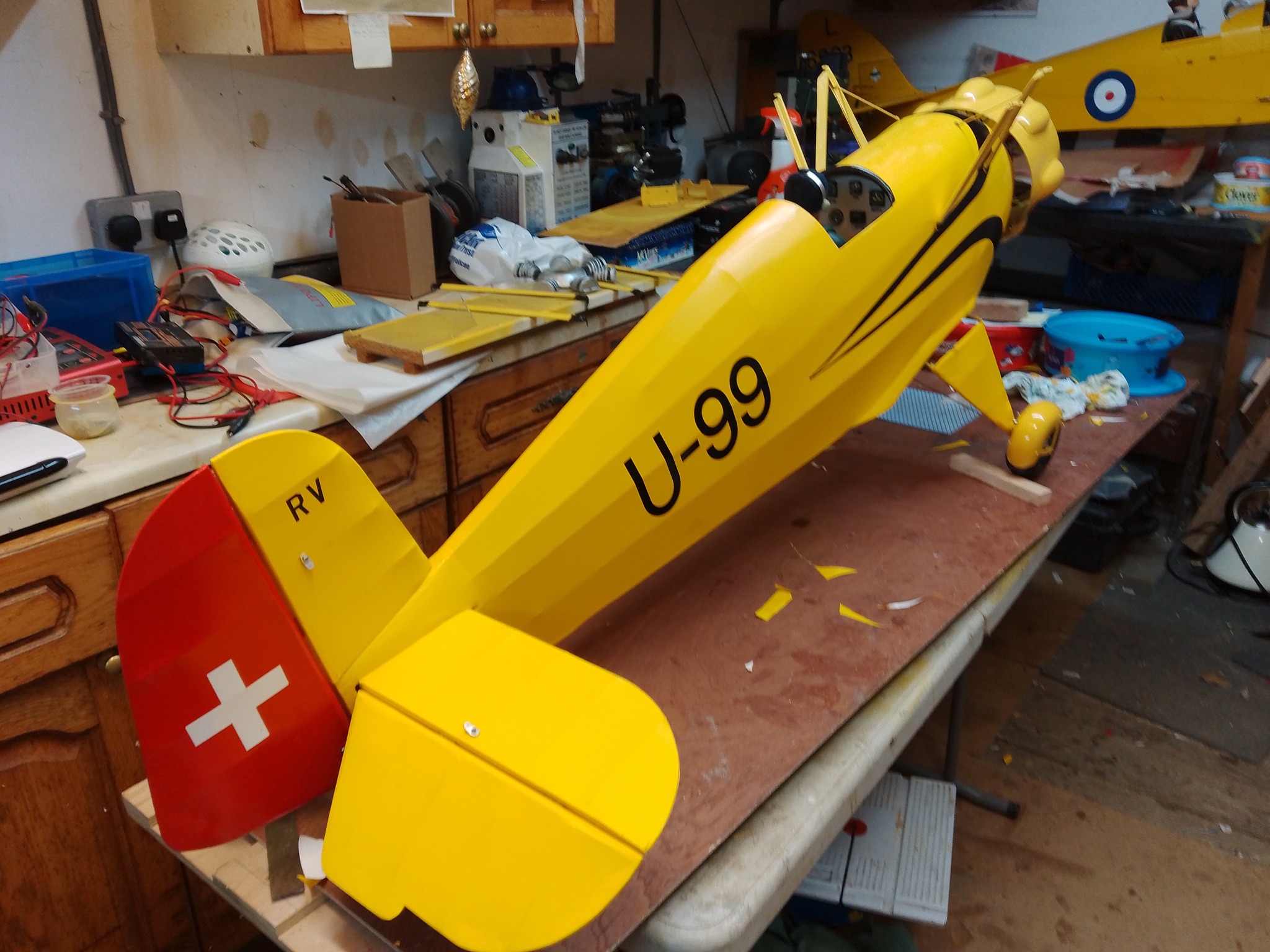 HALF SIZE OF THE REAL THING ! 50% scale Bucker Jungmeister