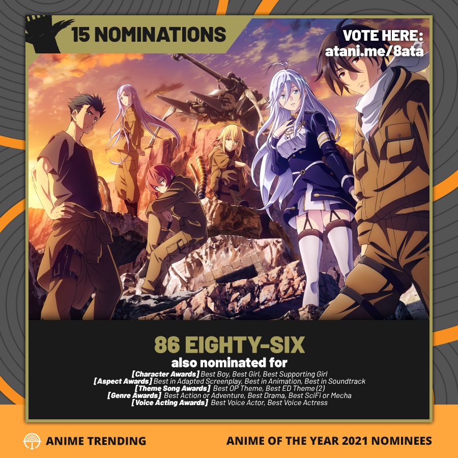 Anime Trending - #8thATA: Anime of the Year 2021 Polls ARE... | Facebook