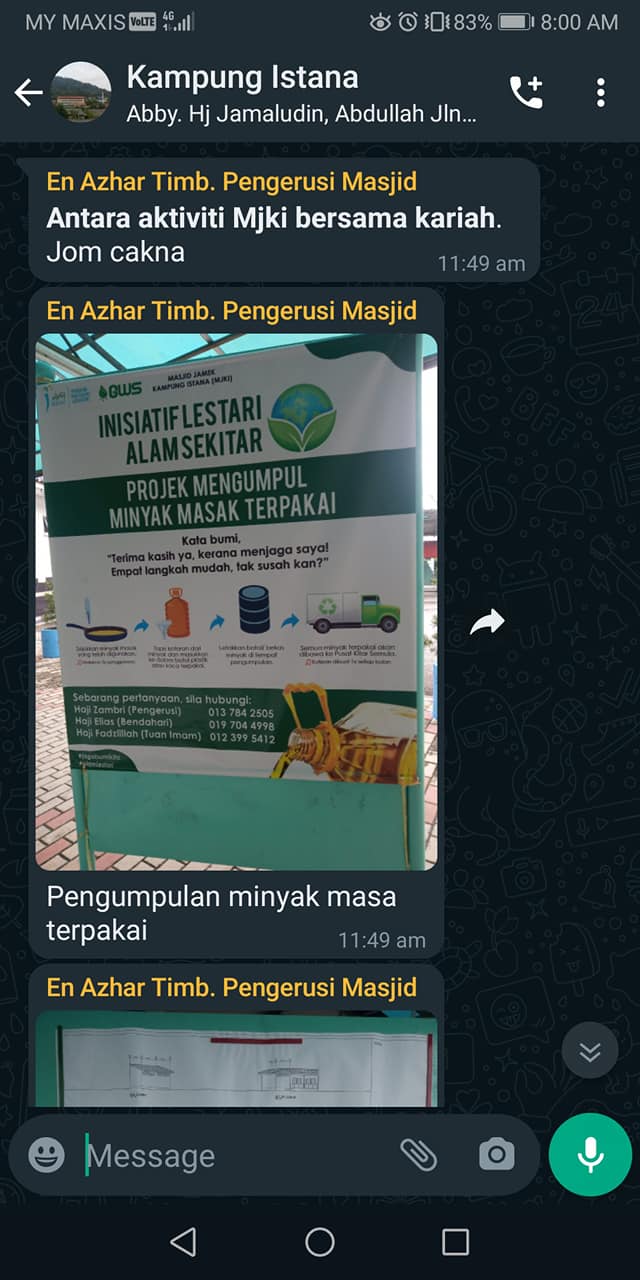 Masjid Jamek Kampung Istana Posts Facebook