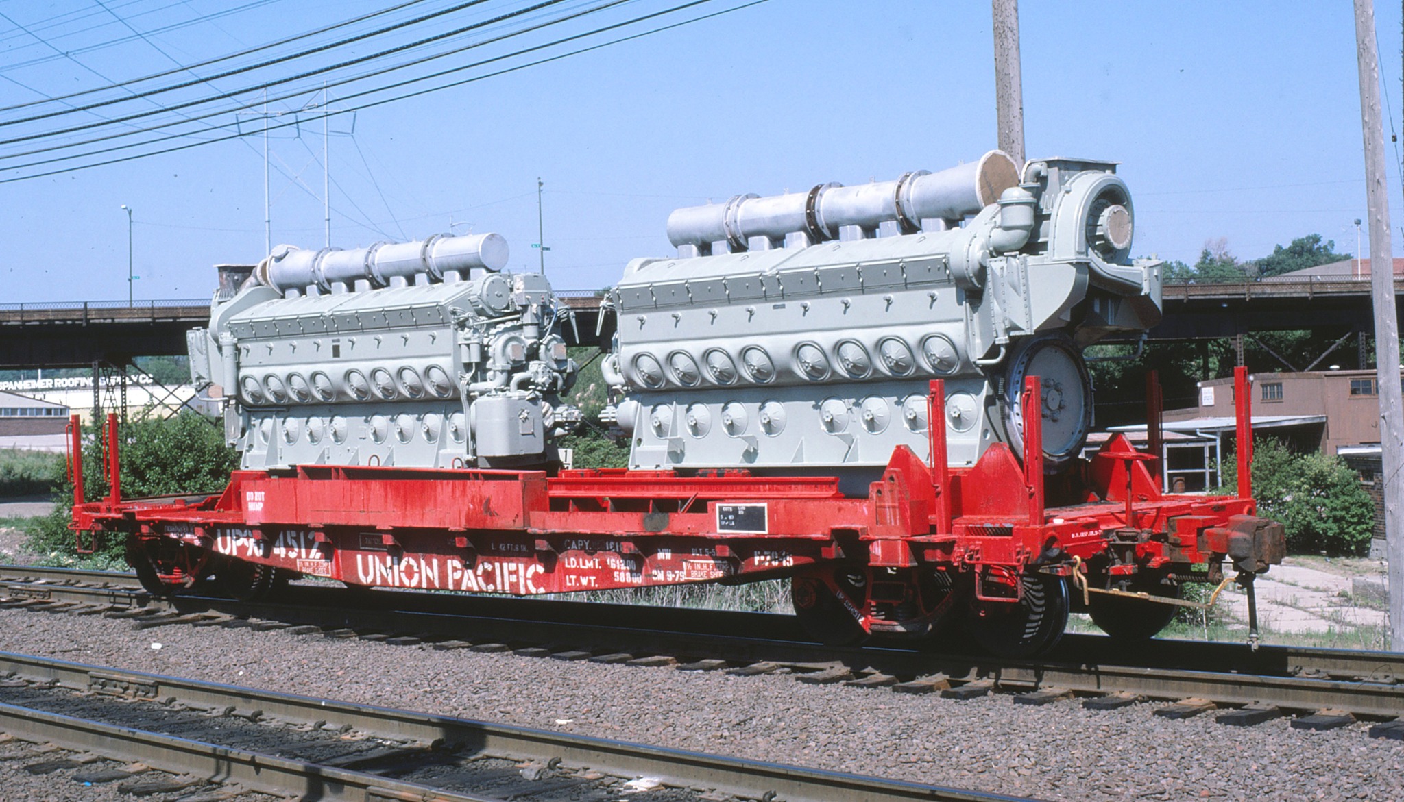 Wagon Plat MTH Union Pacific Center Beam Flat Car – échelle O 3 Rails (occasion) Wagon Plat O 3 Rails