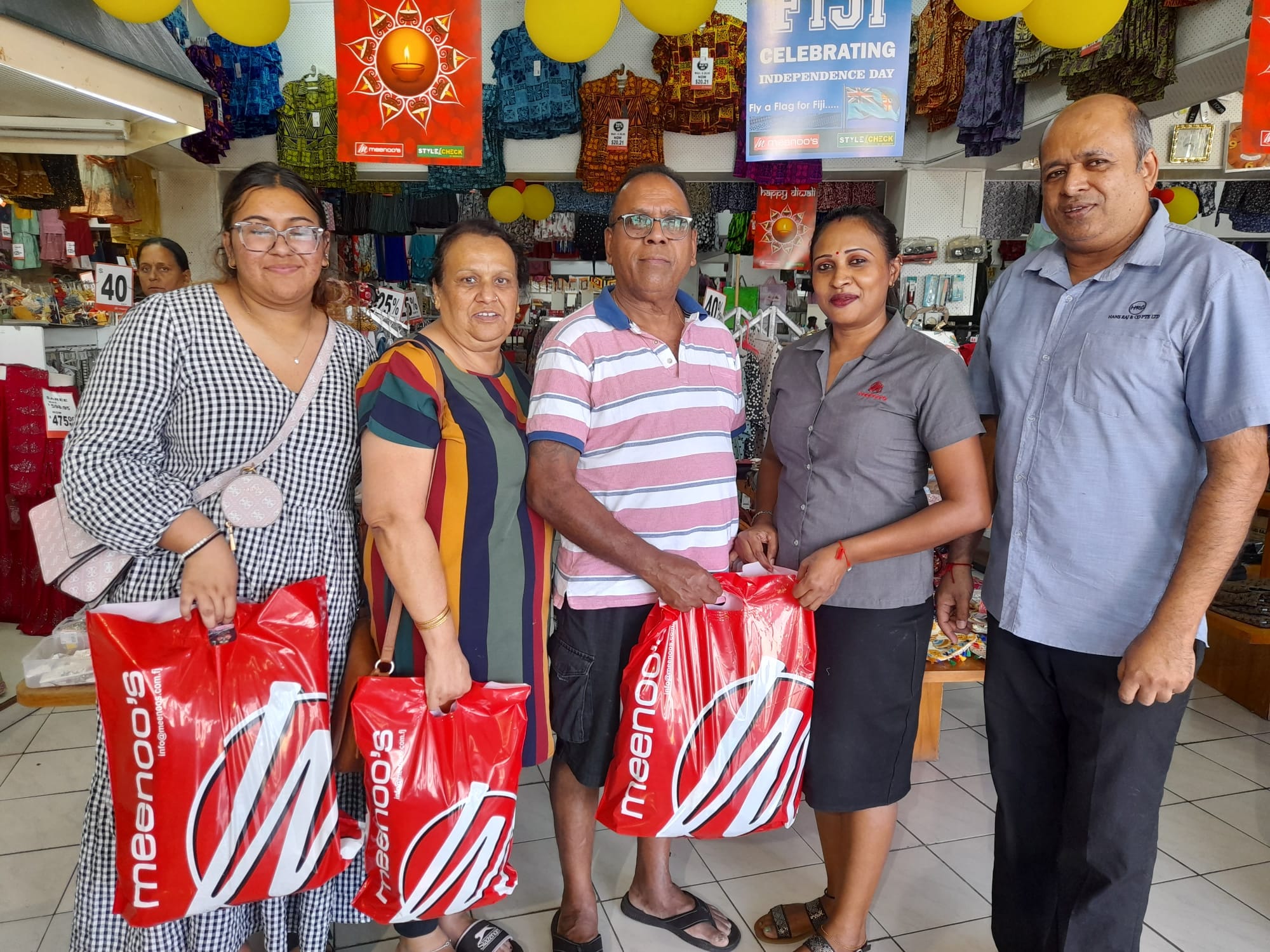 Meenoo's - Fiji - Thank you Mr. Rajnesh & Mr. & Mr....