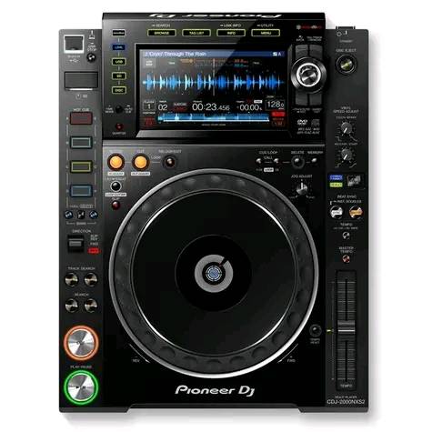Old DJ setup with CDJ 200's